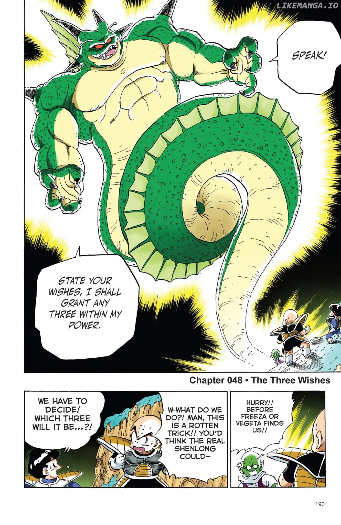 Dragon Ball Full Color Freeza Arc chapter 48 - page 1