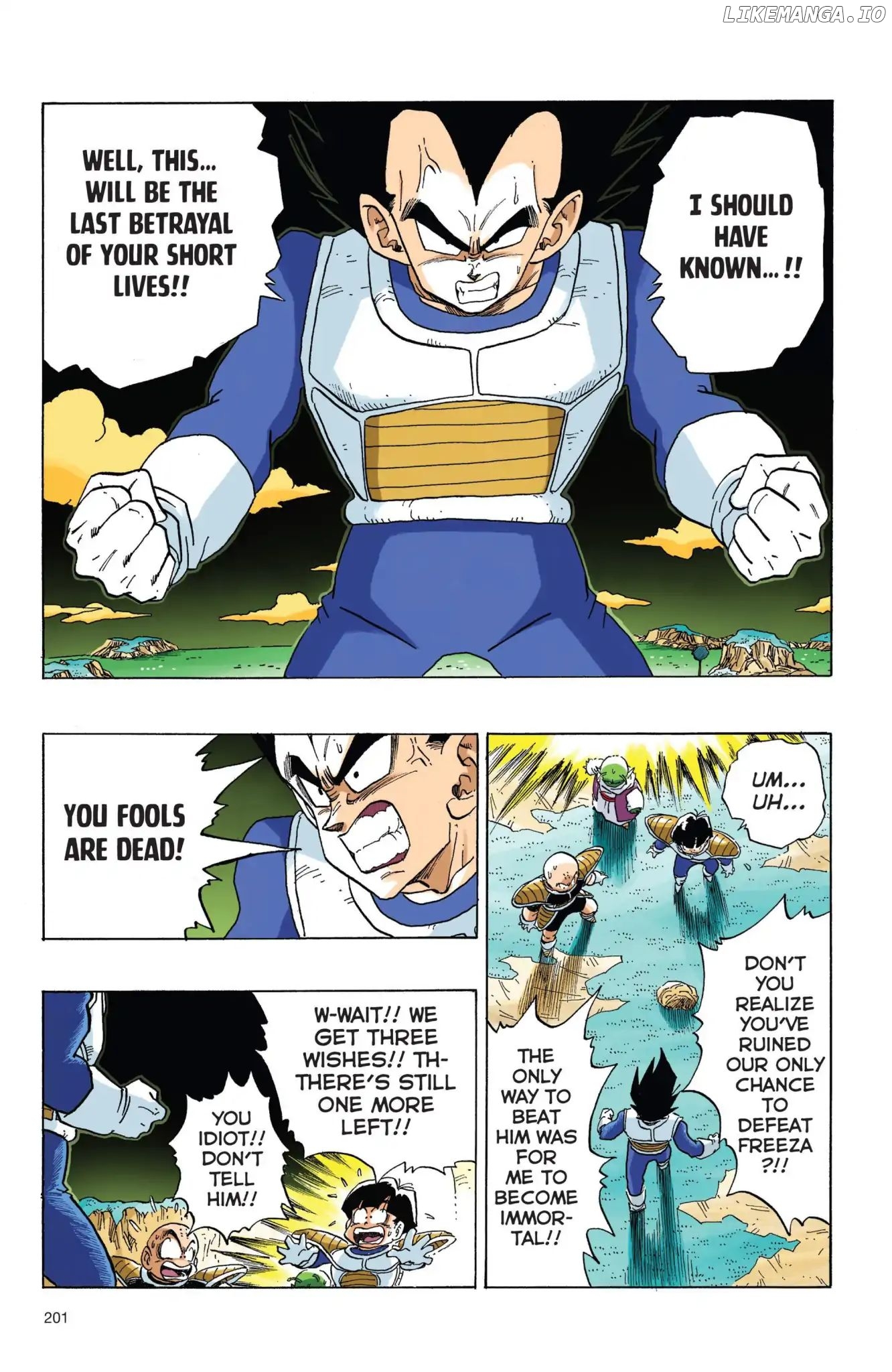 Dragon Ball Full Color Freeza Arc chapter 48 - page 12