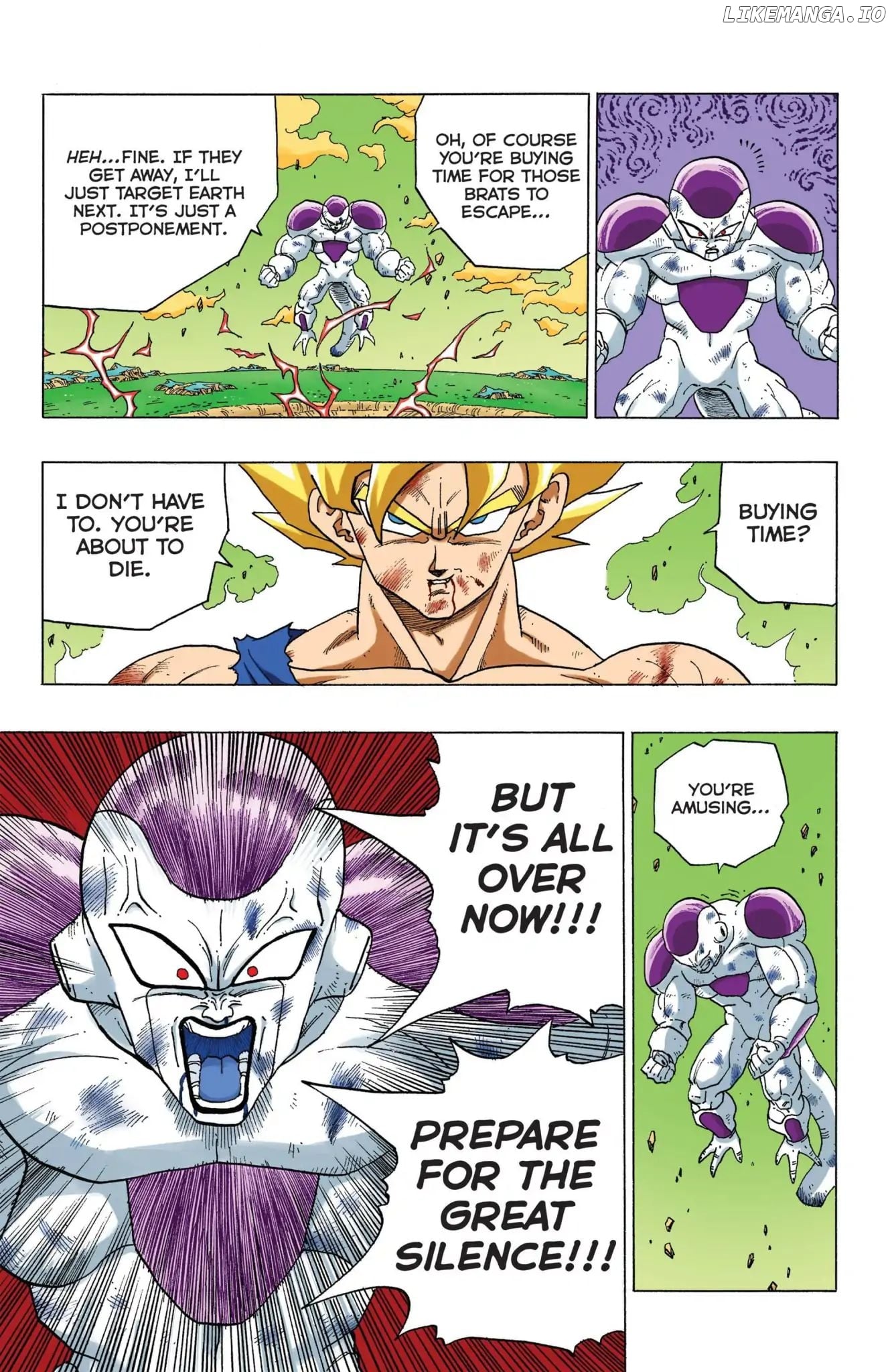 Dragon Ball Full Color Freeza Arc Chapter 77 - page 3