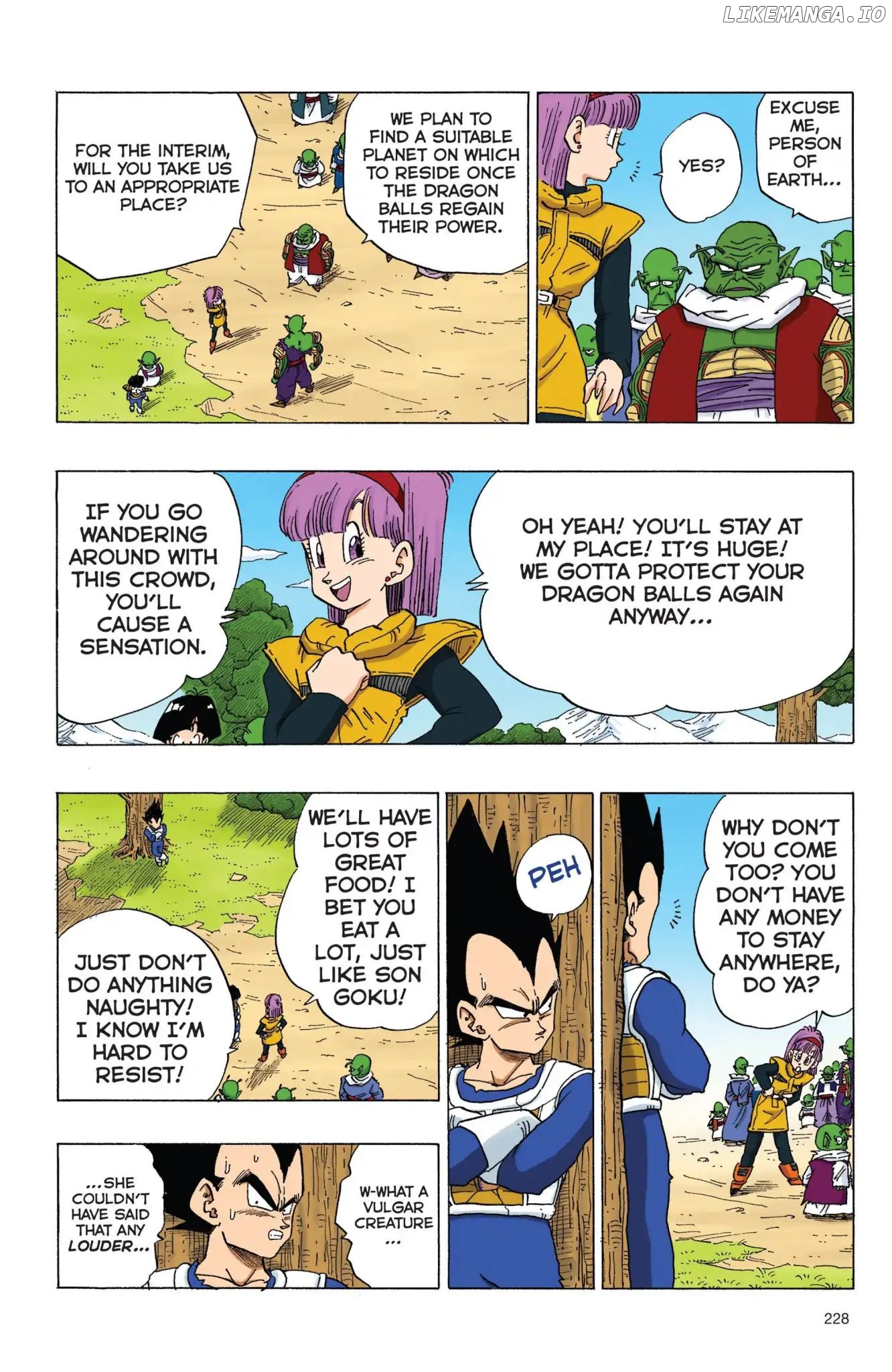Dragon Ball Full Color Freeza Arc Chapter 84 - page 3