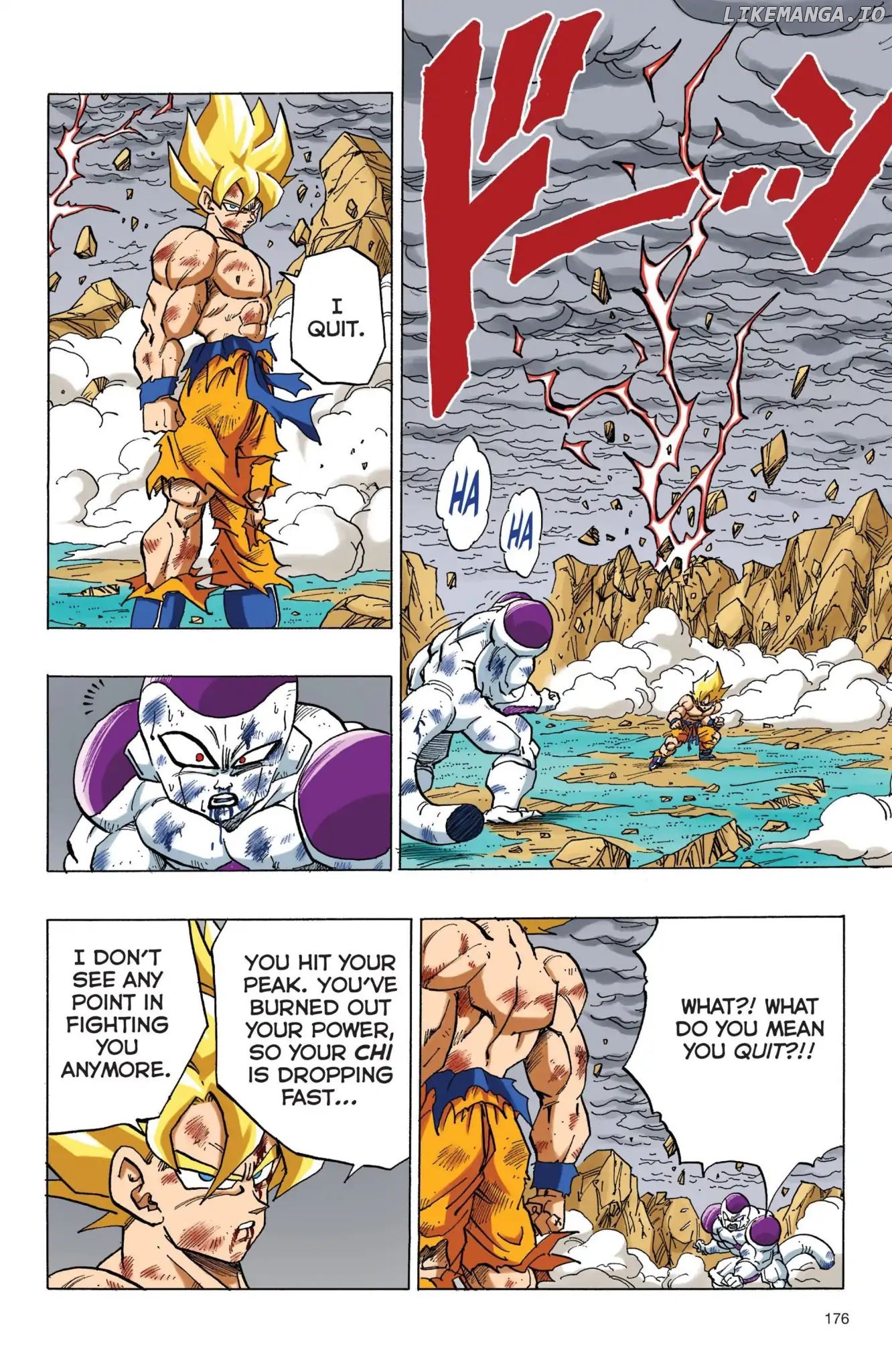 Dragon Ball Full Color Freeza Arc Chapter 80 - page 8