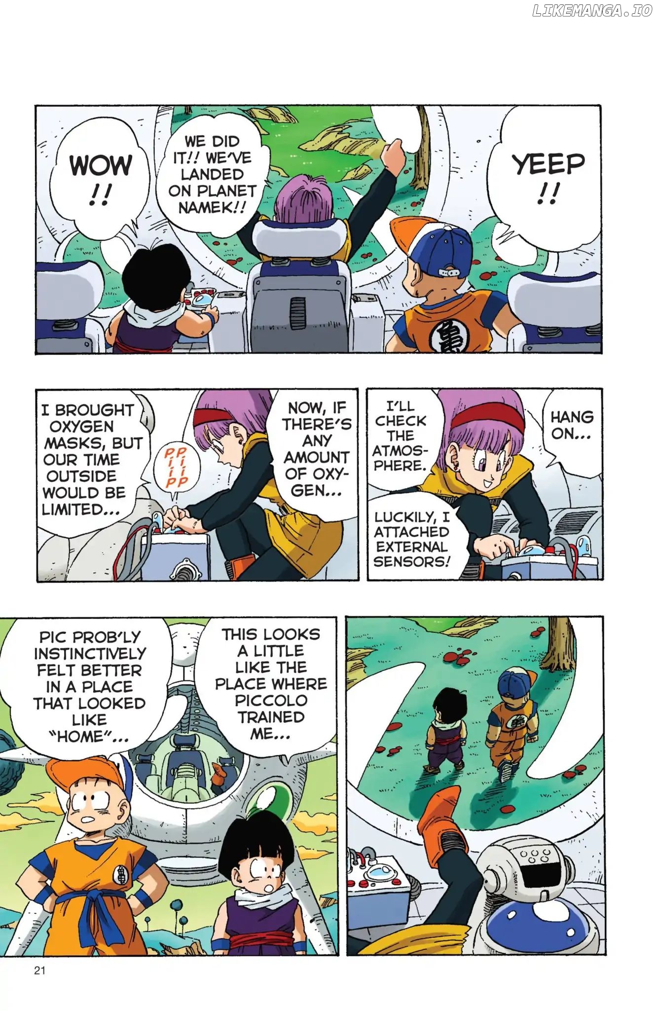 Dragon Ball Full Color Freeza Arc chapter 2 - page 3