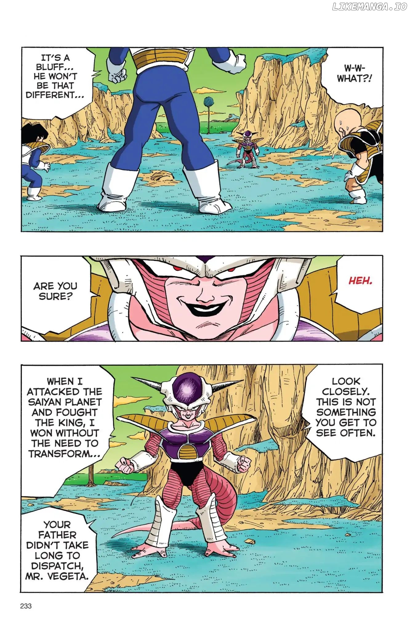 Dragon Ball Full Color Freeza Arc chapter 51 - page 2