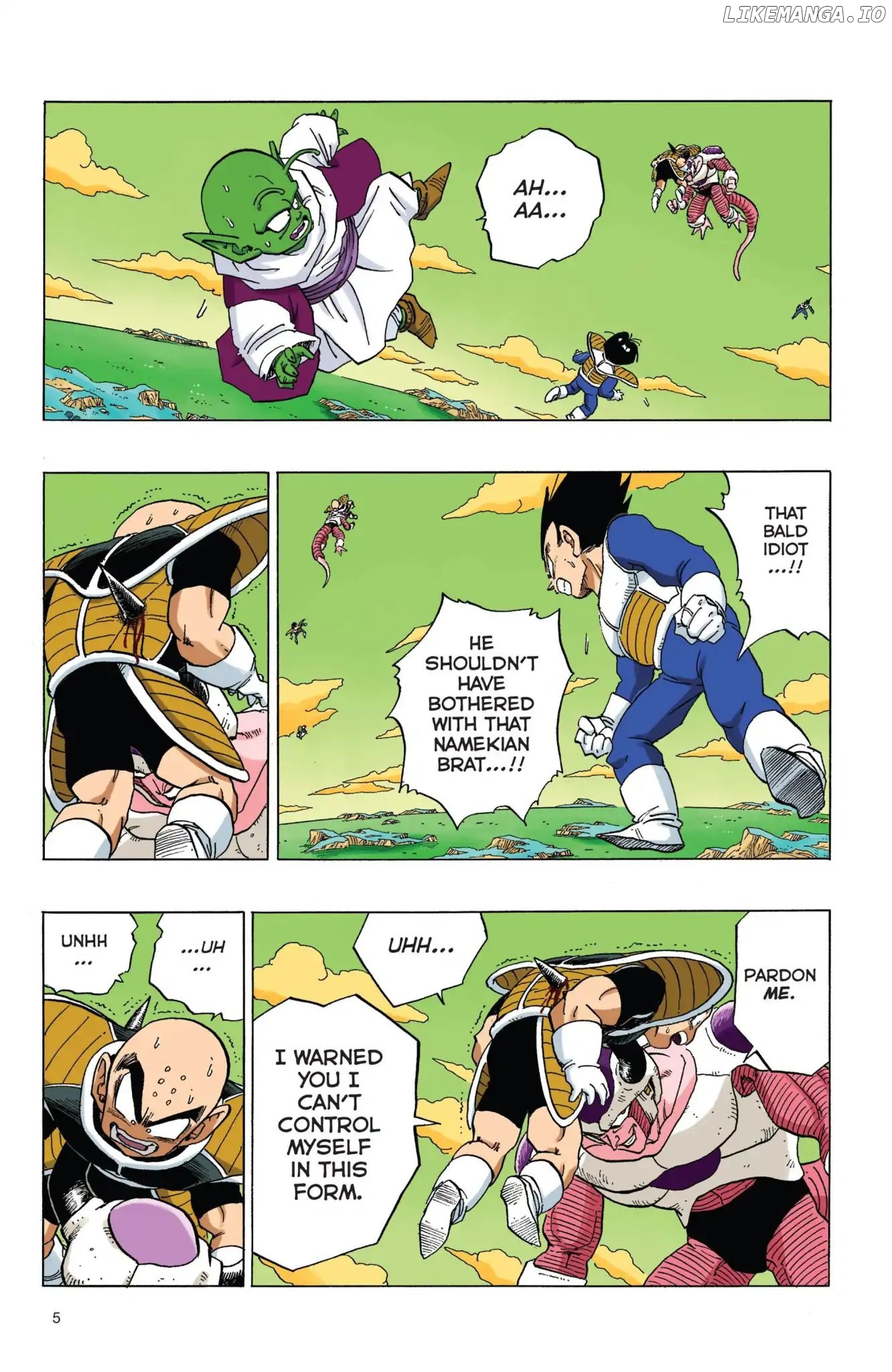 Dragon Ball Full Color Freeza Arc chapter 52 - page 6