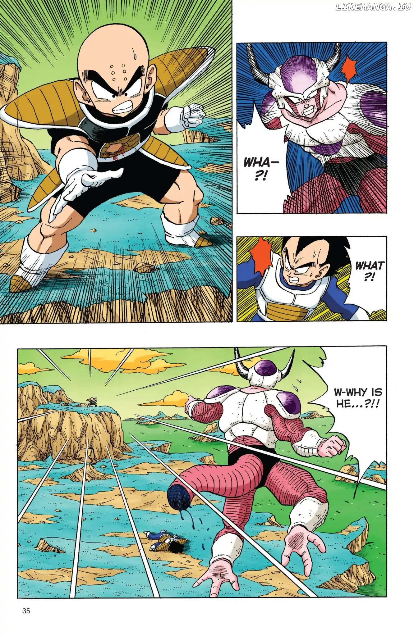 Dragon Ball Full Color Freeza Arc chapter 54 - page 4