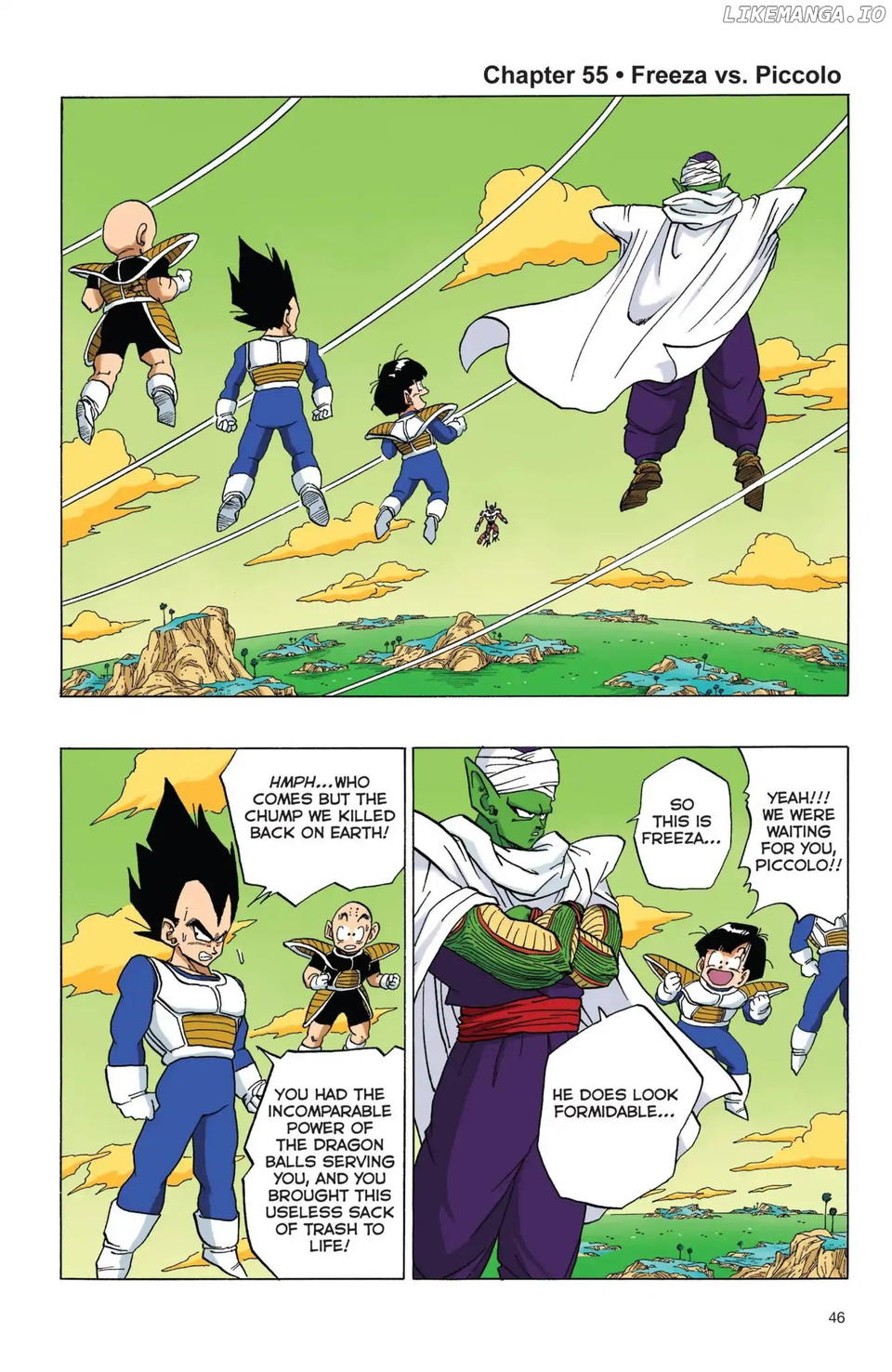Dragon Ball Full Color Freeza Arc chapter 55 - page 1