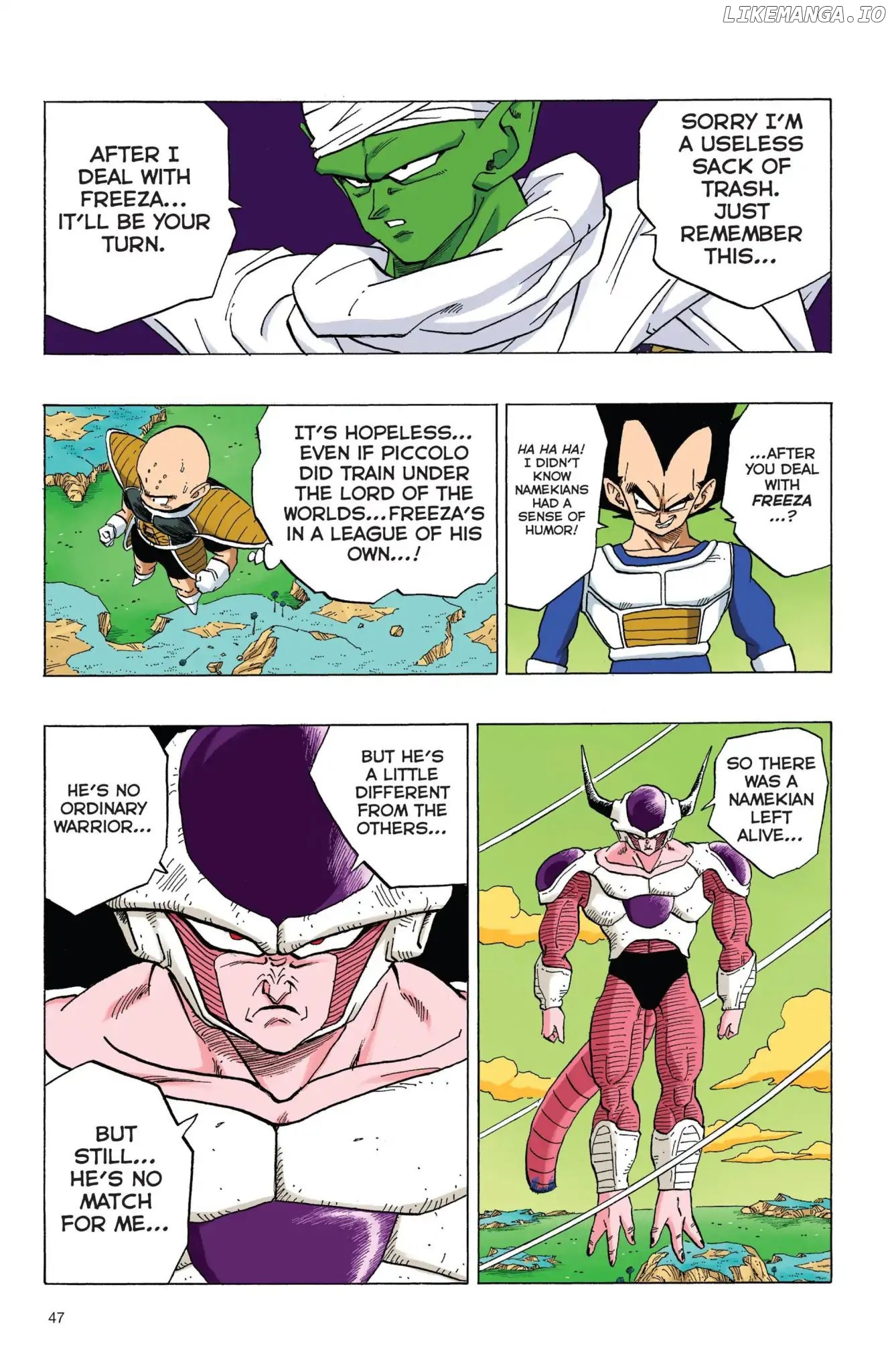 Dragon Ball Full Color Freeza Arc chapter 55 - page 2