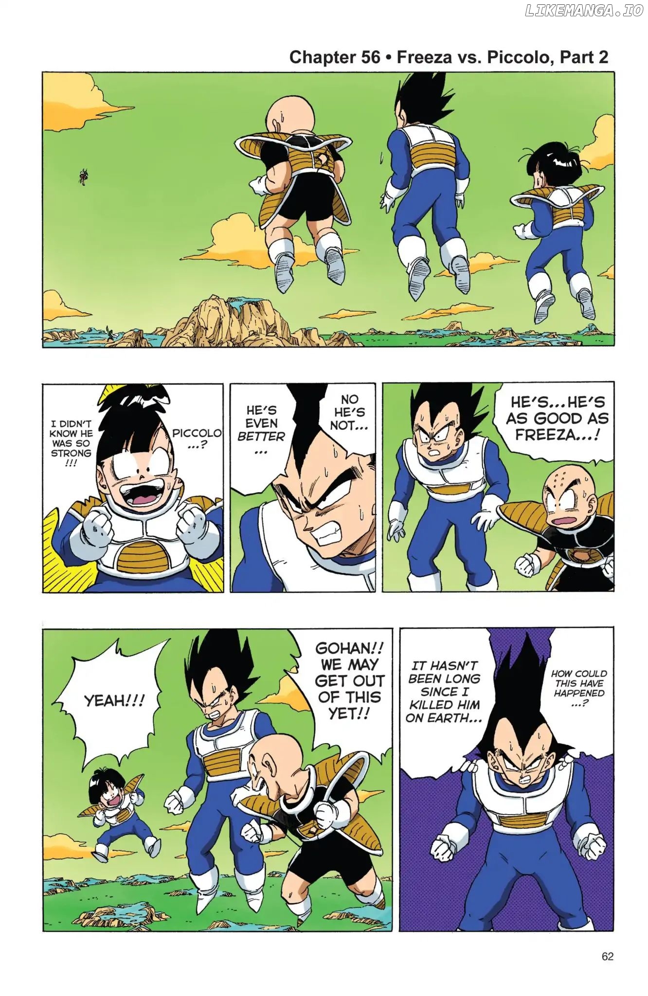 Dragon Ball Full Color Freeza Arc chapter 56 - page 2