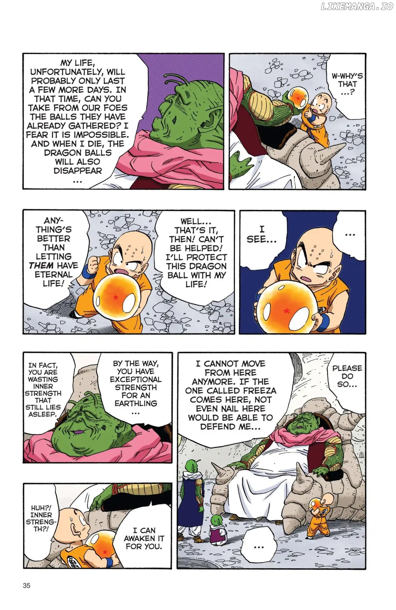 Dragon Ball Full Color Freeza Arc chapter 20 - page 4