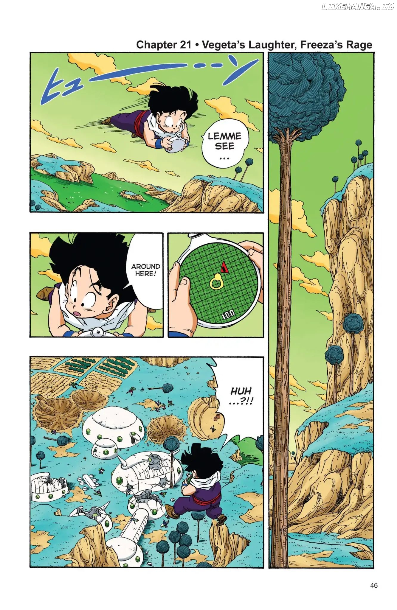 Dragon Ball Full Color Freeza Arc chapter 21 - page 1