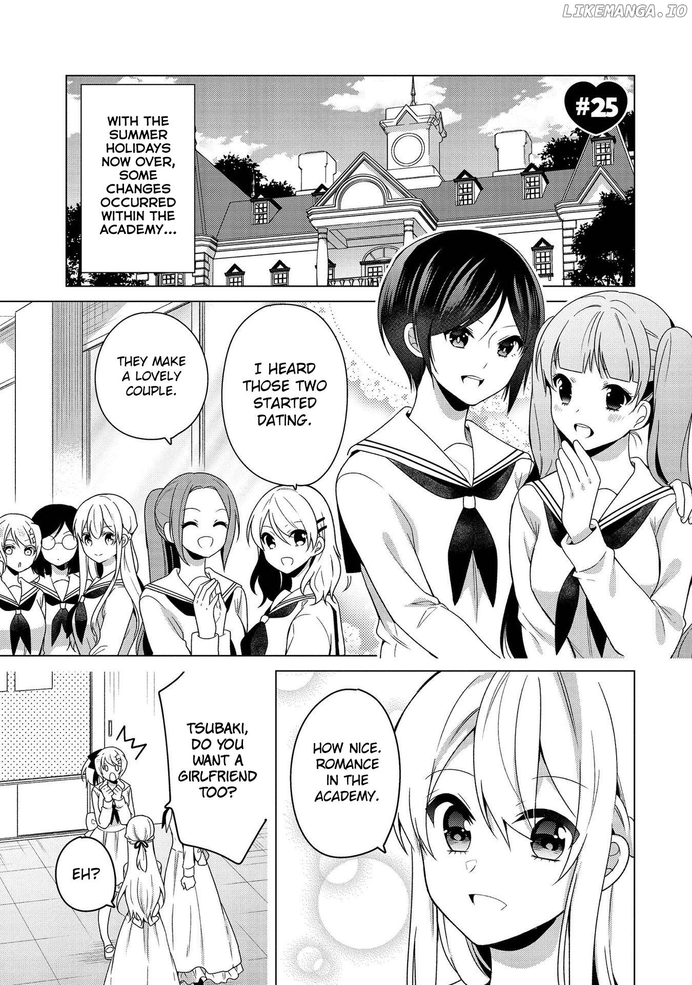 Ojou-Sama Wa Love Come No Shujinkou Ni Naritai! Chapter 25 - page 1
