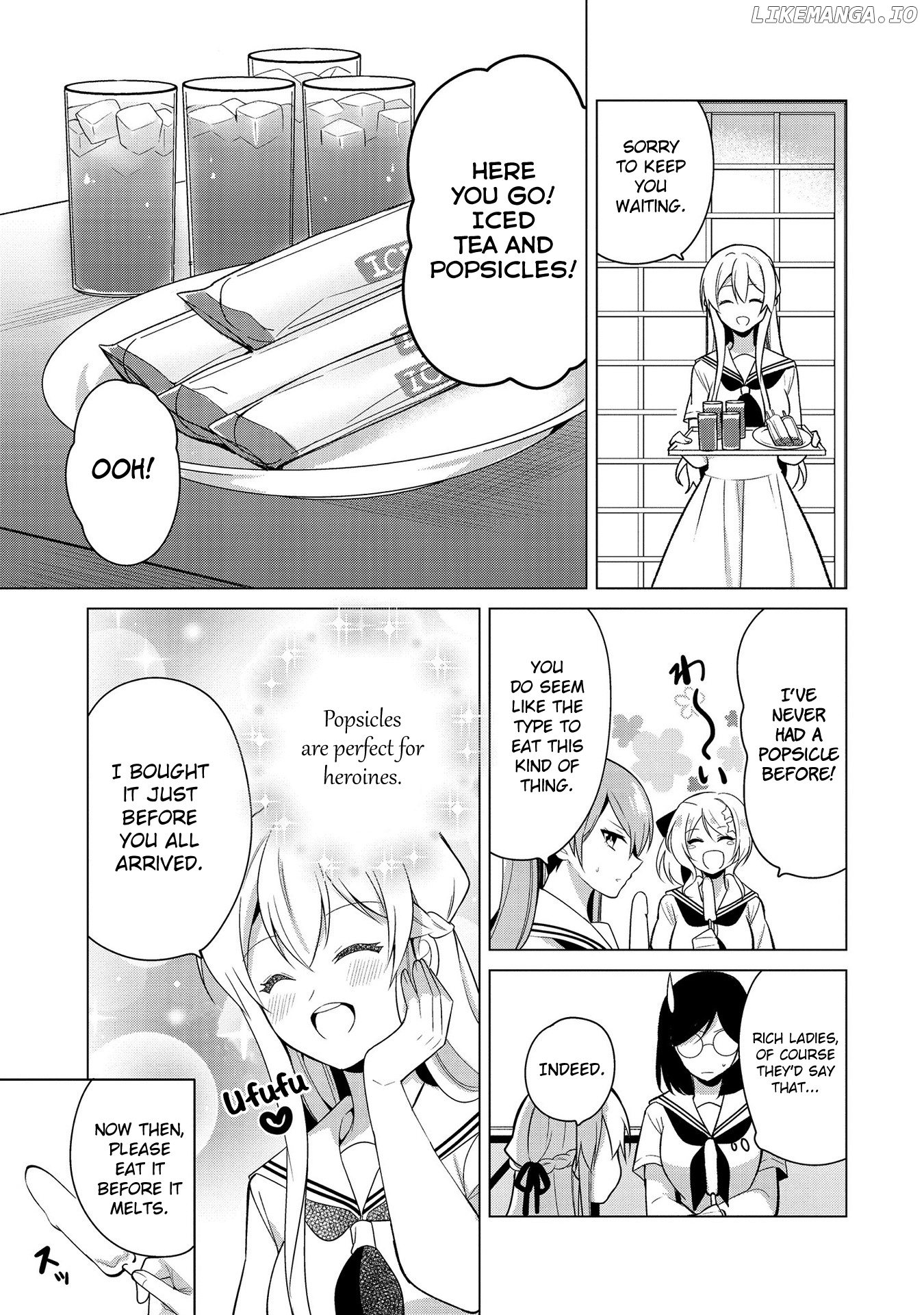 Ojou-Sama Wa Love Come No Shujinkou Ni Naritai! chapter 23 - page 7