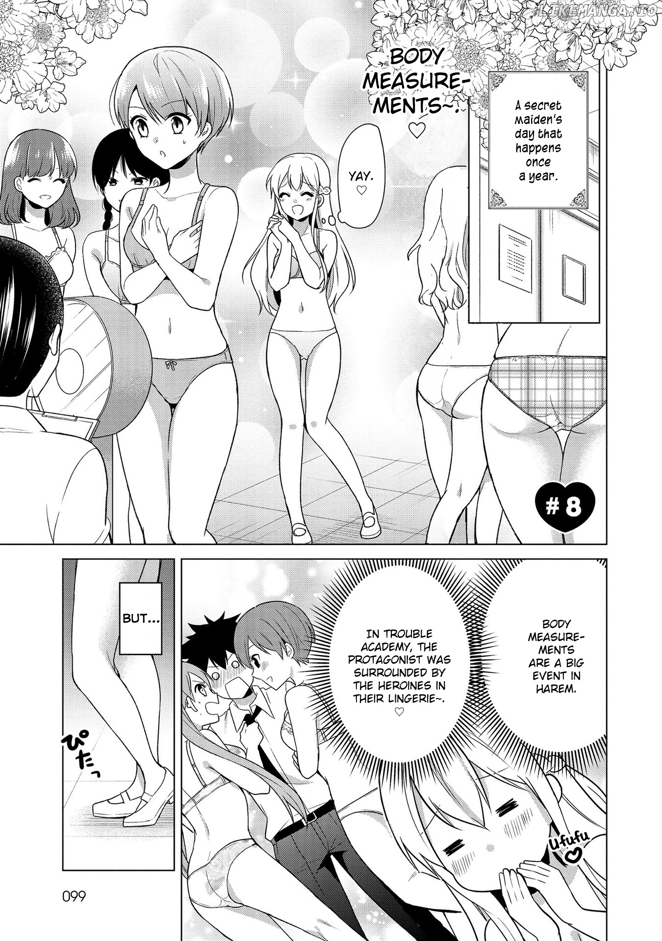 Ojou-Sama Wa Love Come No Shujinkou Ni Naritai! chapter 8 - page 1