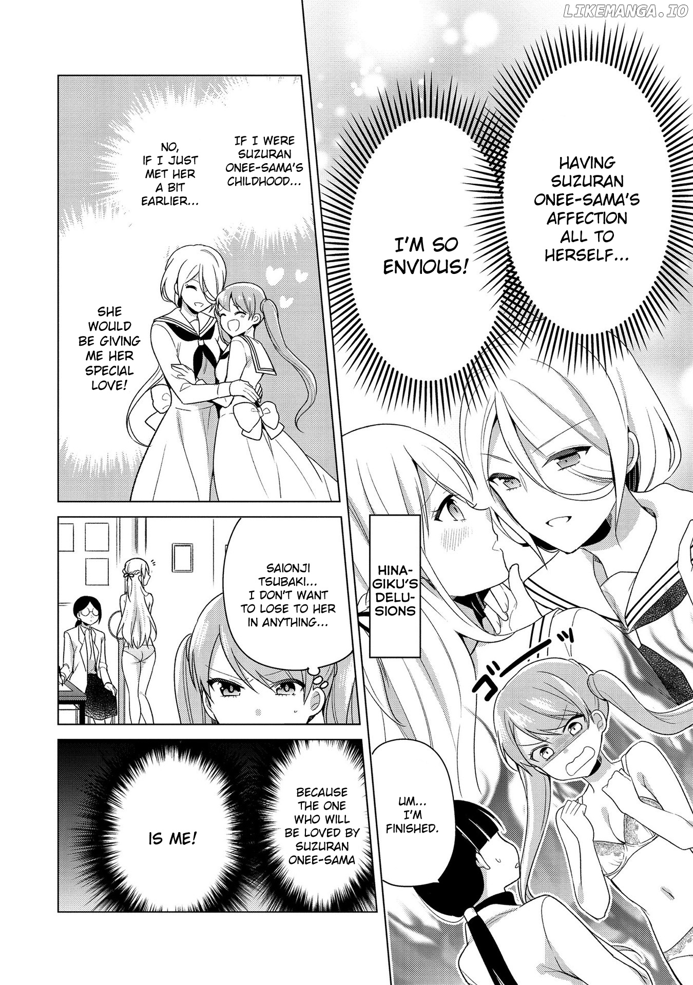 Ojou-Sama Wa Love Come No Shujinkou Ni Naritai! chapter 8 - page 6