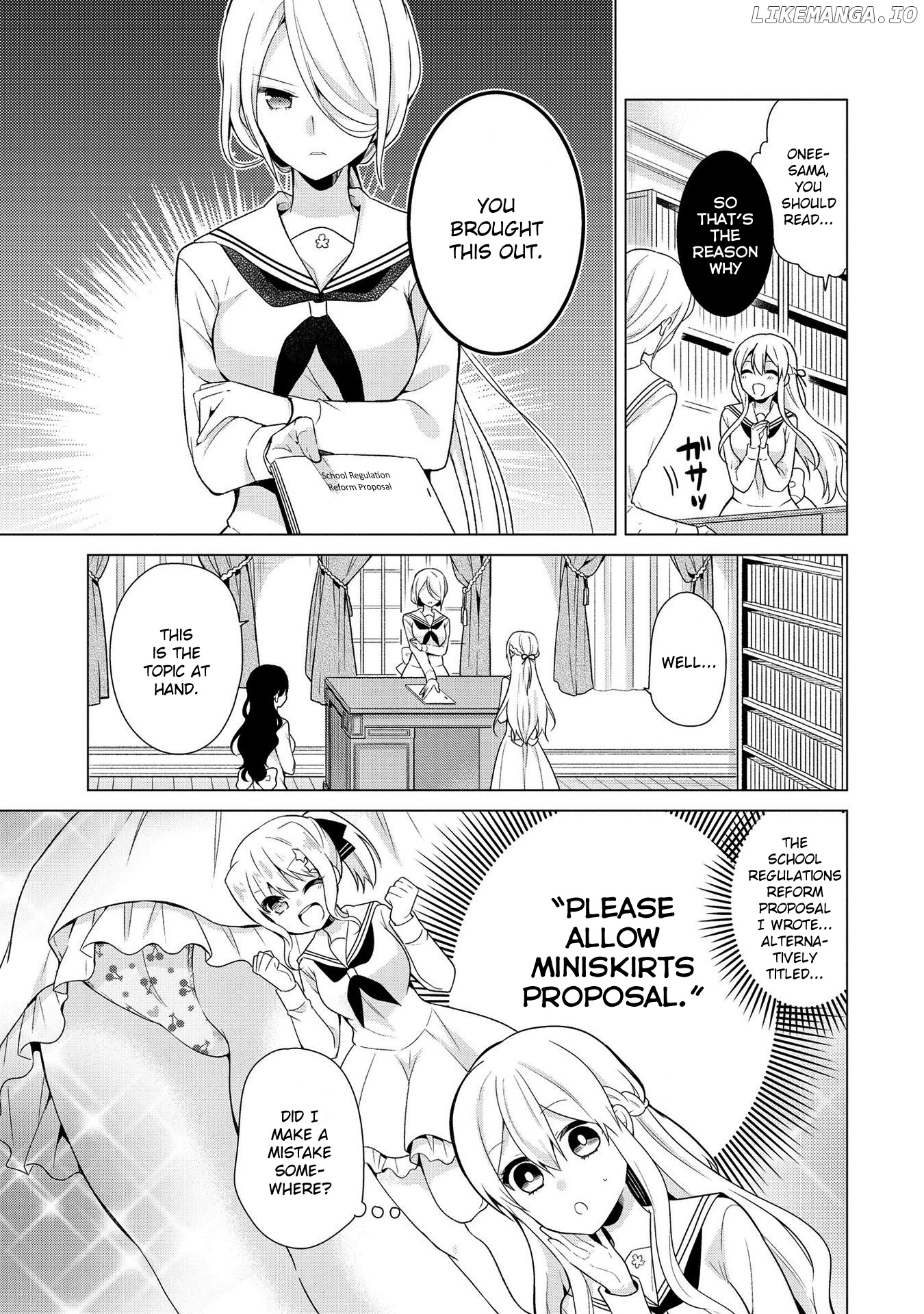Ojou-Sama Wa Love Come No Shujinkou Ni Naritai! chapter 5 - page 8