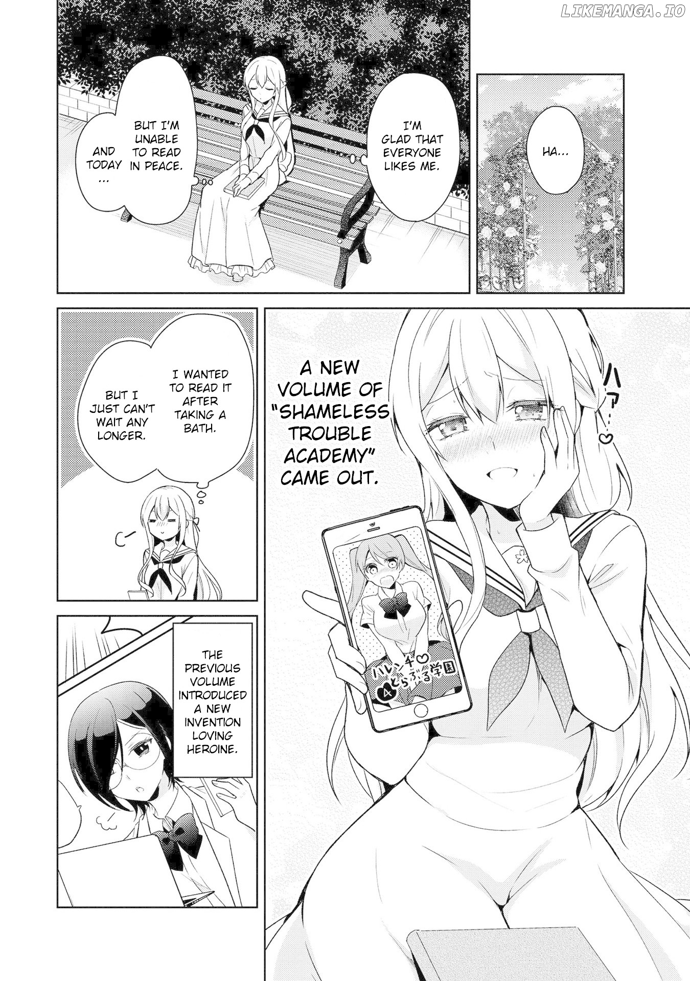 Ojou-Sama Wa Love Come No Shujinkou Ni Naritai! chapter 4 - page 2