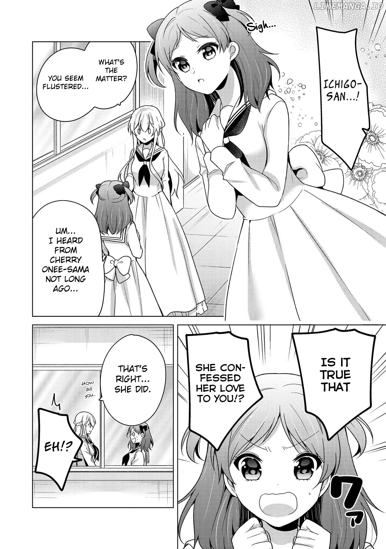 Ojou-Sama Wa Love Come No Shujinkou Ni Naritai! chapter 28 - page 8