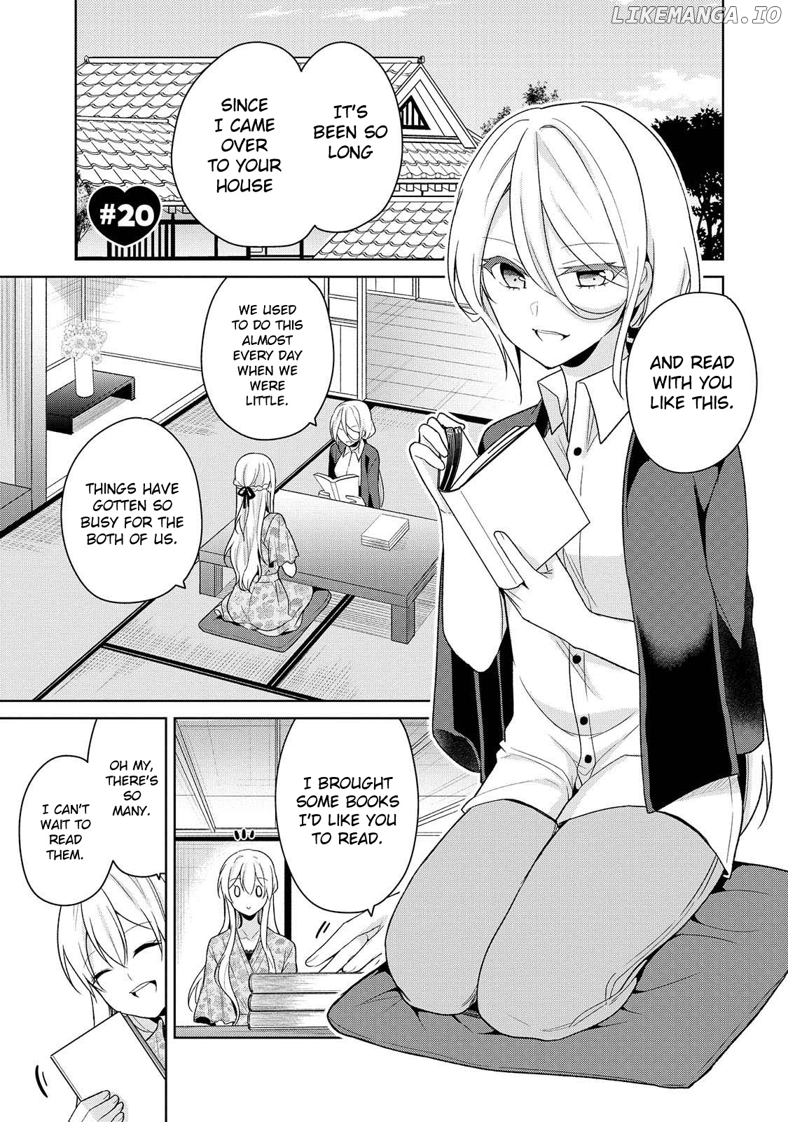 Ojou-Sama Wa Love Come No Shujinkou Ni Naritai! chapter 20 - page 1