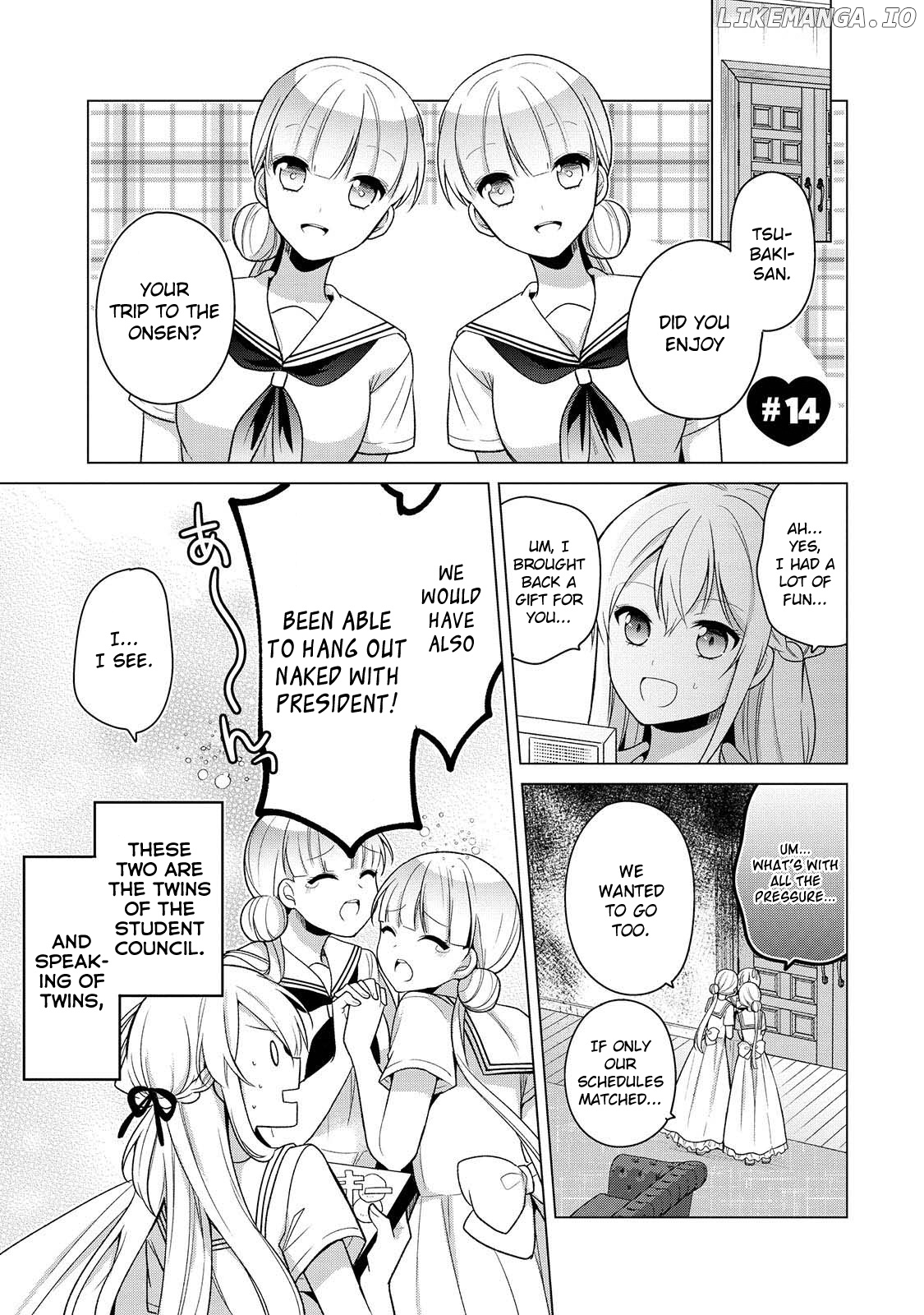 Ojou-Sama Wa Love Come No Shujinkou Ni Naritai! chapter 14 - page 1