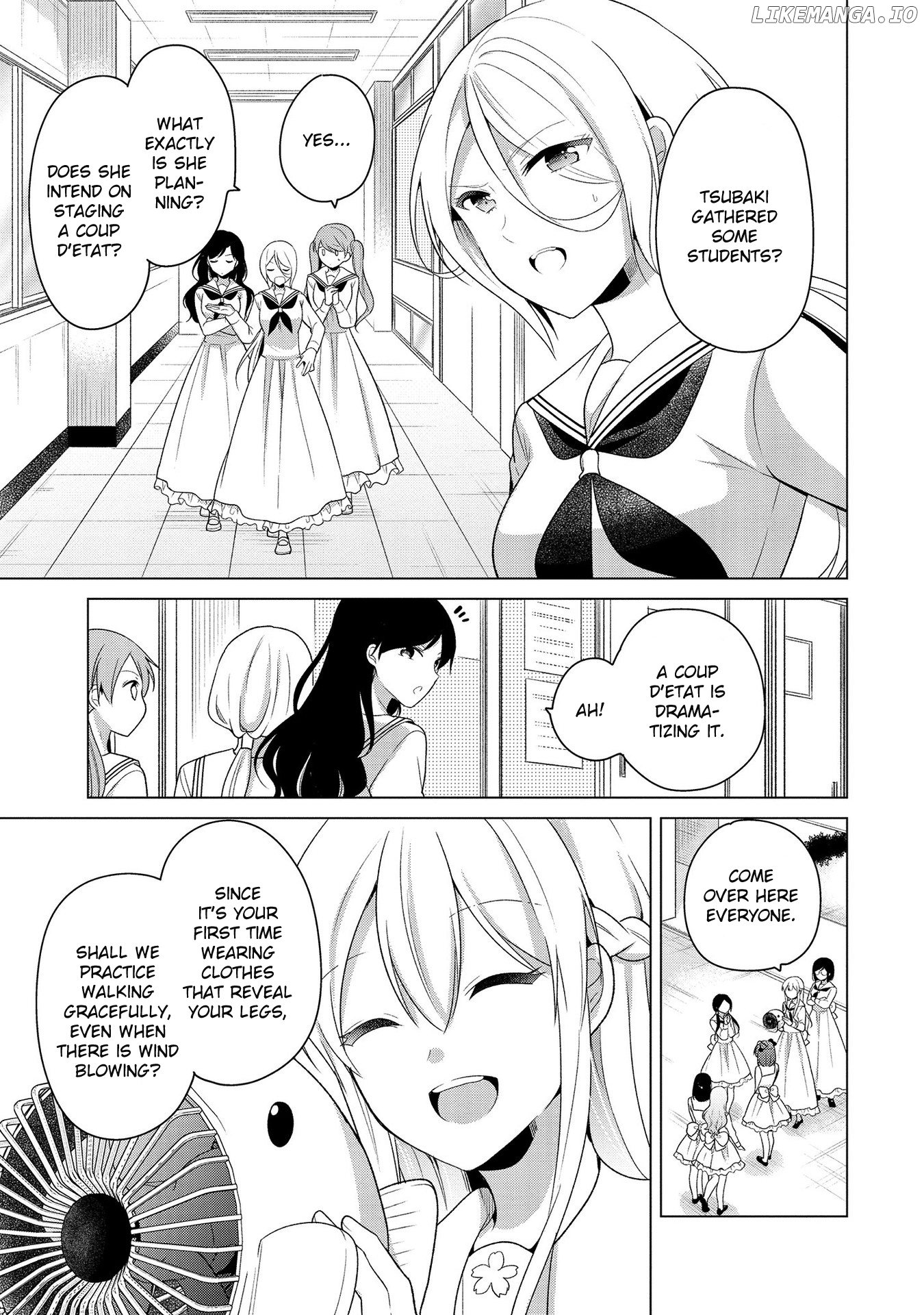Ojou-Sama Wa Love Come No Shujinkou Ni Naritai! chapter 9 - page 7