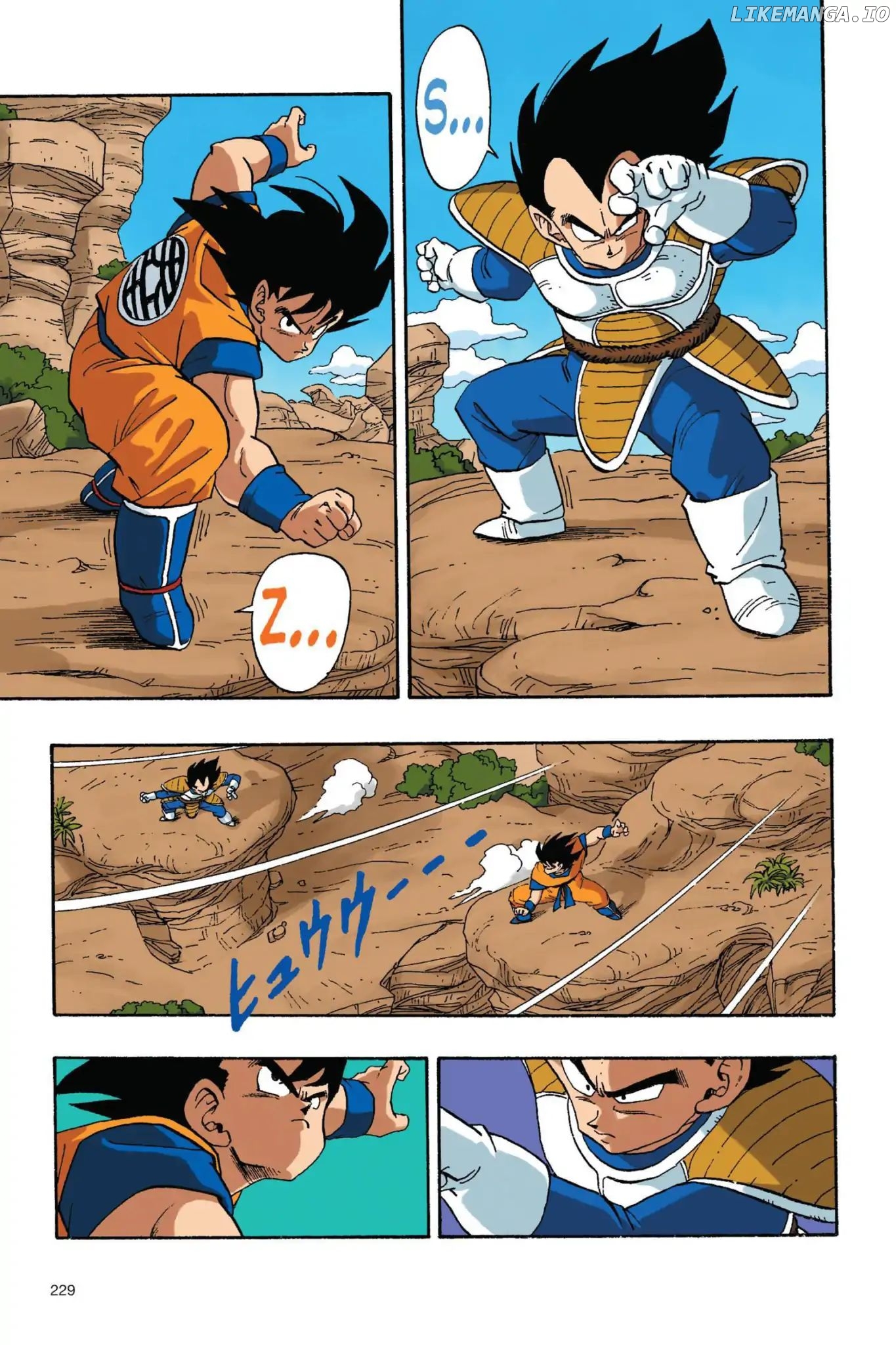 Dragon Ball Full Color Saiyan Arc chapter 34 - page 2