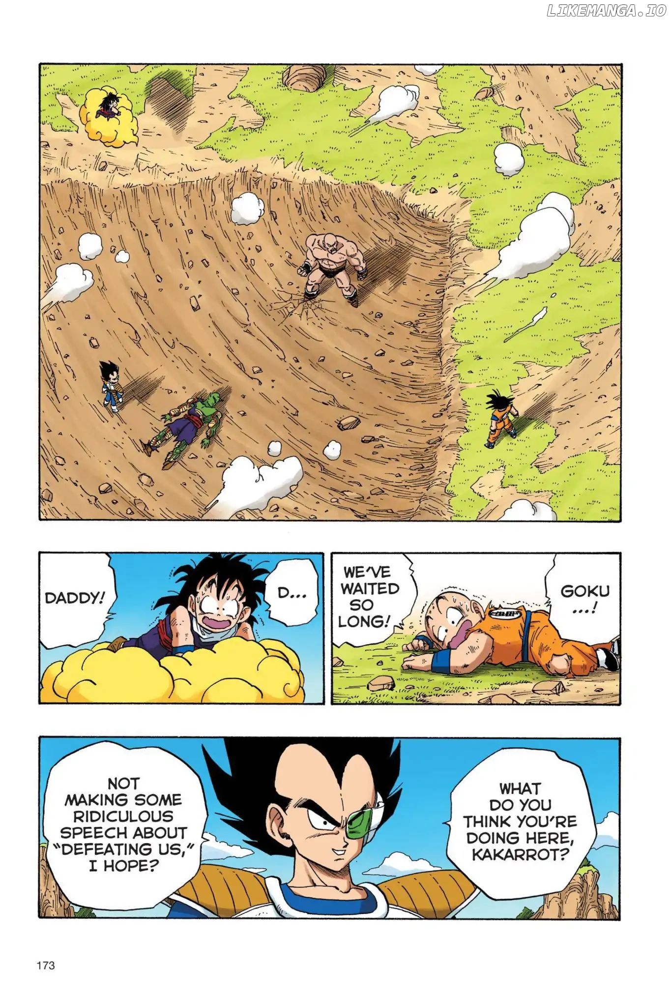 Dragon Ball Full Color Saiyan Arc chapter 30 - page 2