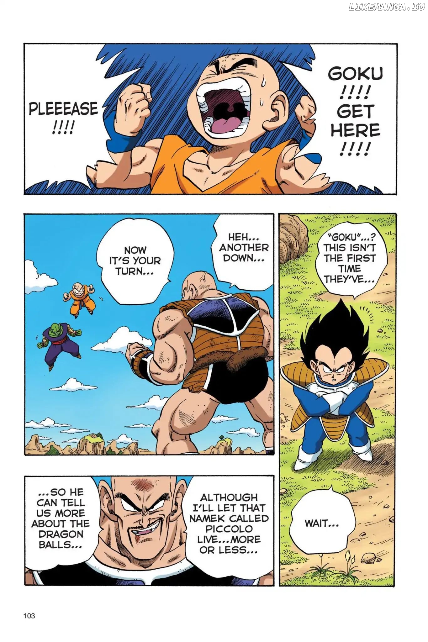 Dragon Ball Full Color Saiyan Arc chapter 25 - page 2