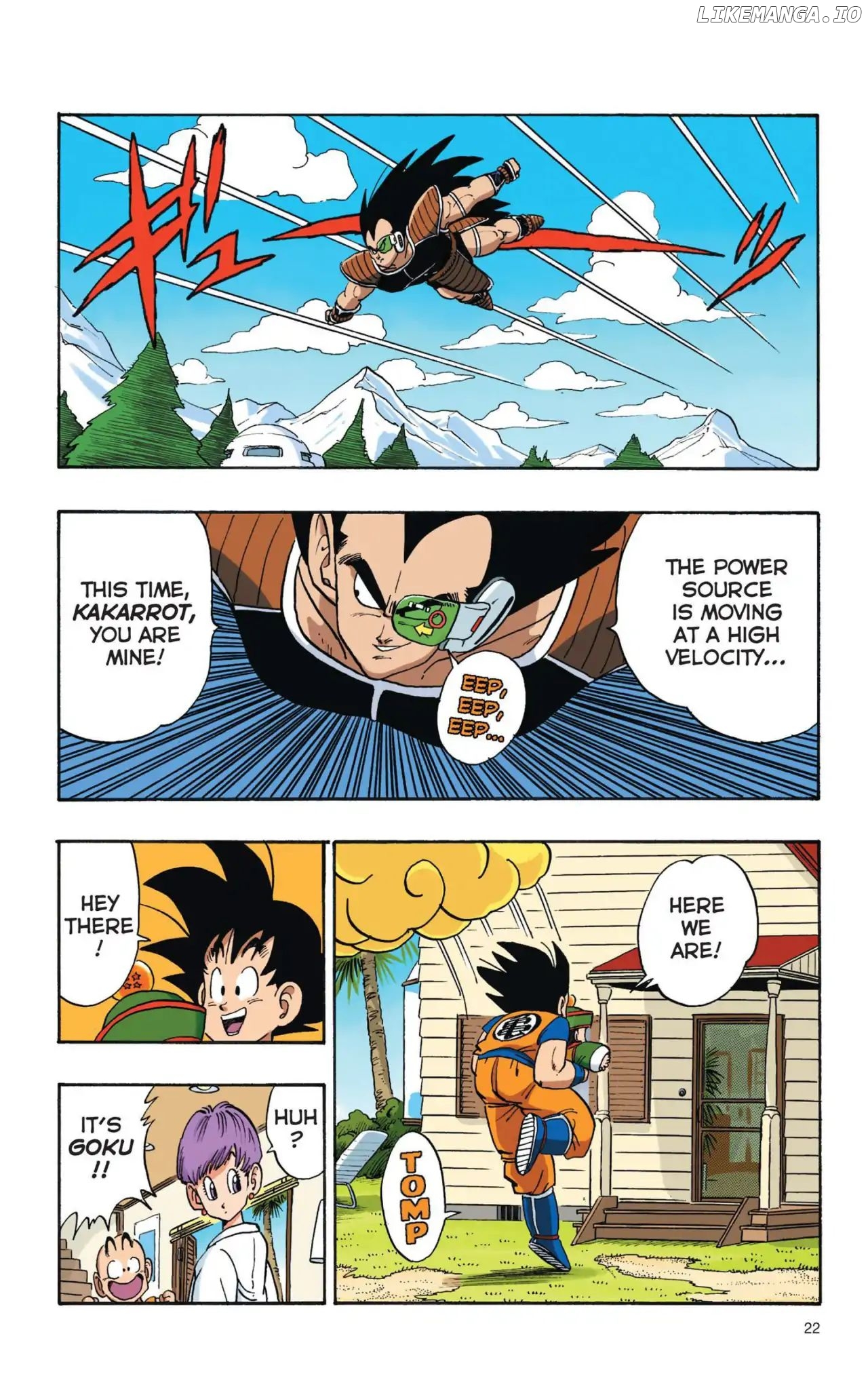 Dragon Ball Full Color Saiyan Arc chapter 2 - page 4