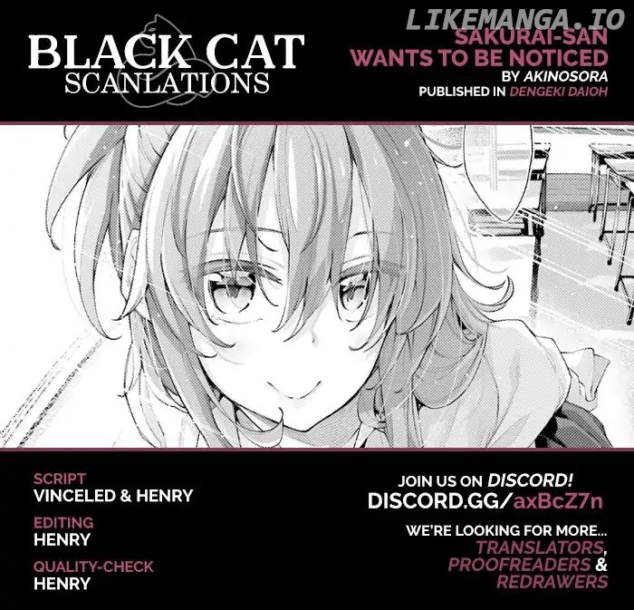 Sakurai-San Wants To Be Noticed chapter 1 - page 2