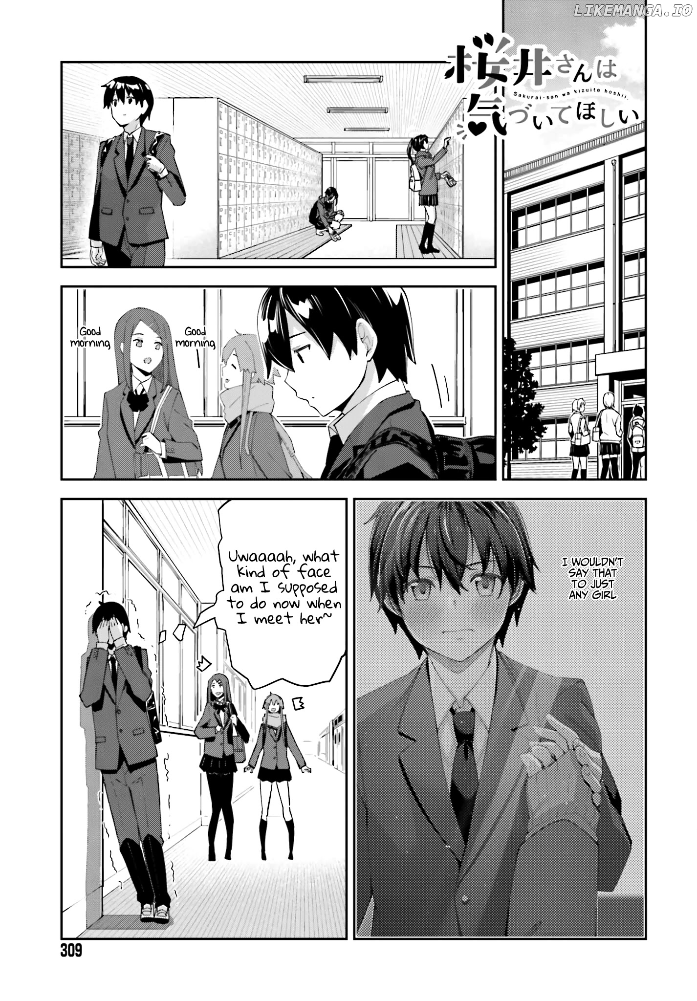 Sakurai-San Wants To Be Noticed chapter 23 - page 2