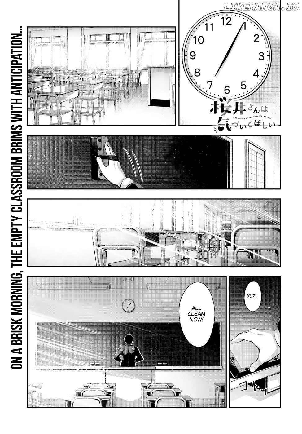 Sakurai-San Wants To Be Noticed chapter 10 - page 2