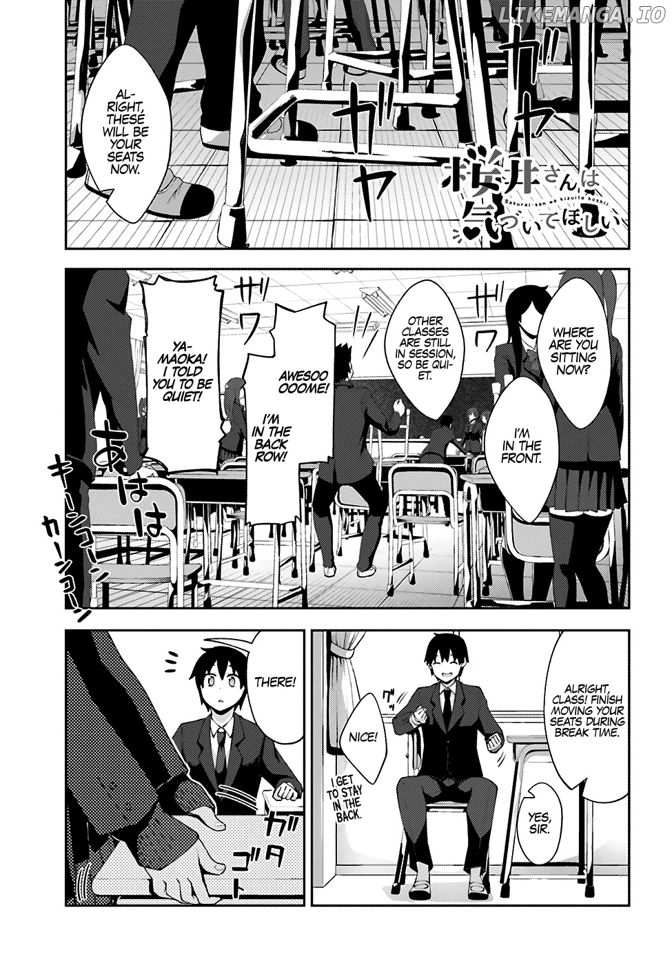 Sakurai-San Wants To Be Noticed chapter 14 - page 2