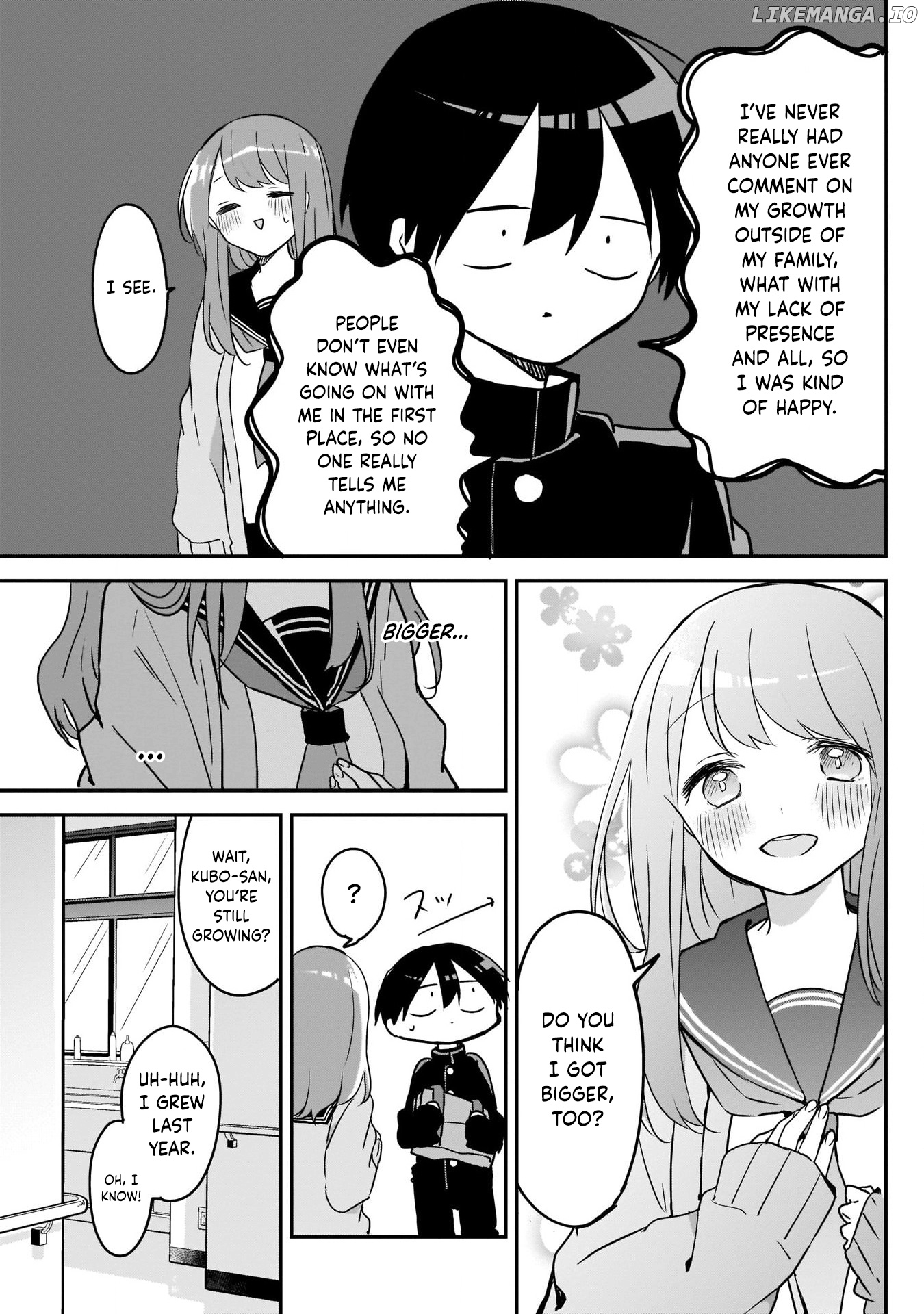 Kubo Won't Let Me Be Invisible chapter 38 - page 3