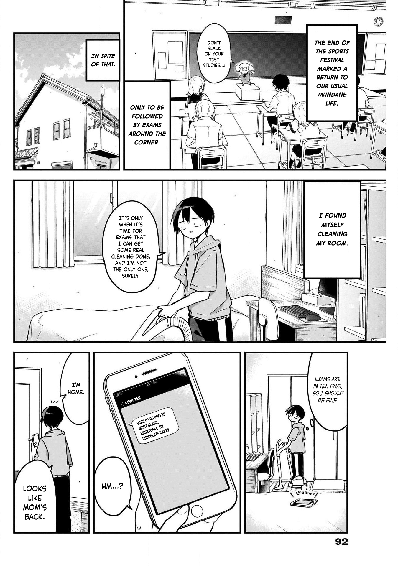 Kubo Won't Let Me Be Invisible chapter 59 - page 2