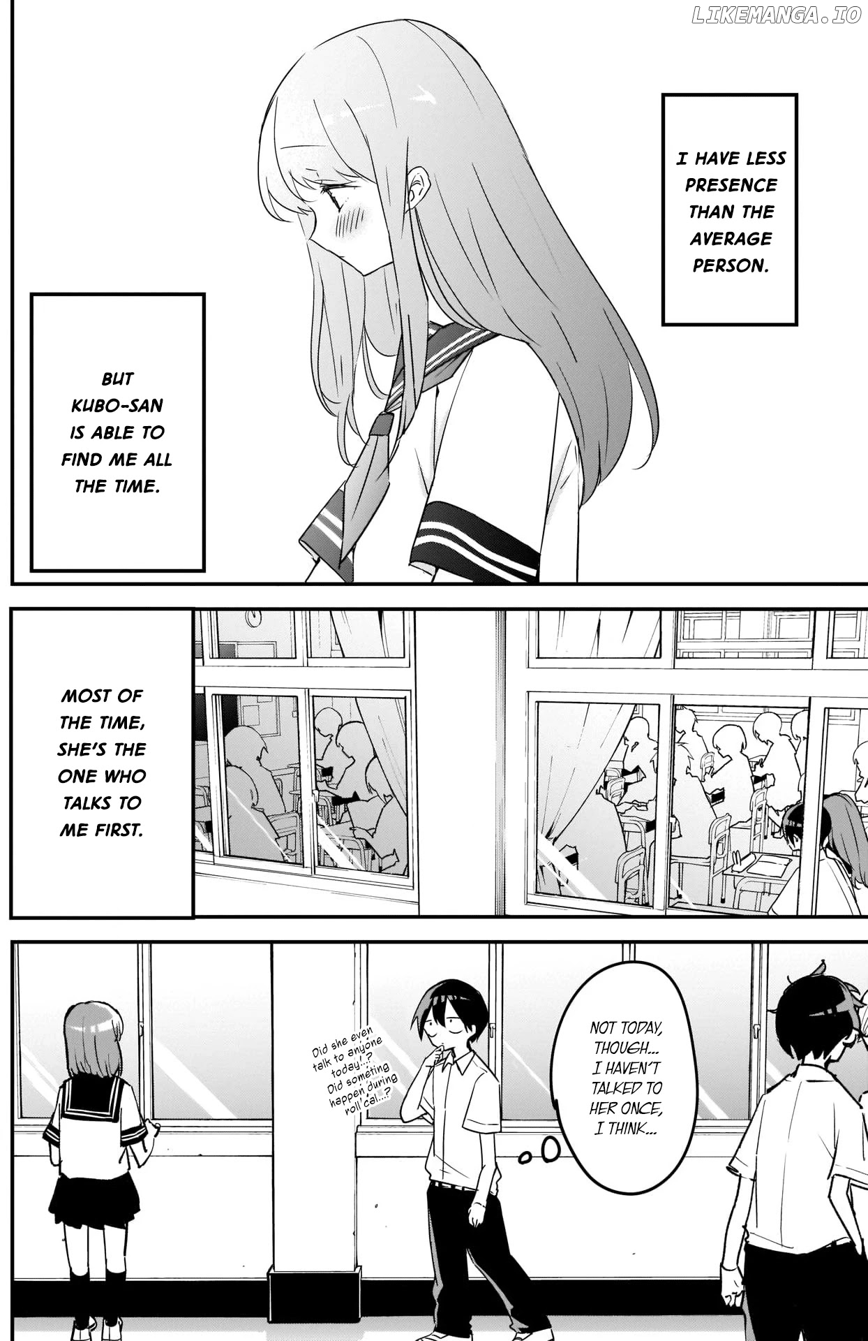 Kubo Won't Let Me Be Invisible chapter 76 - page 2