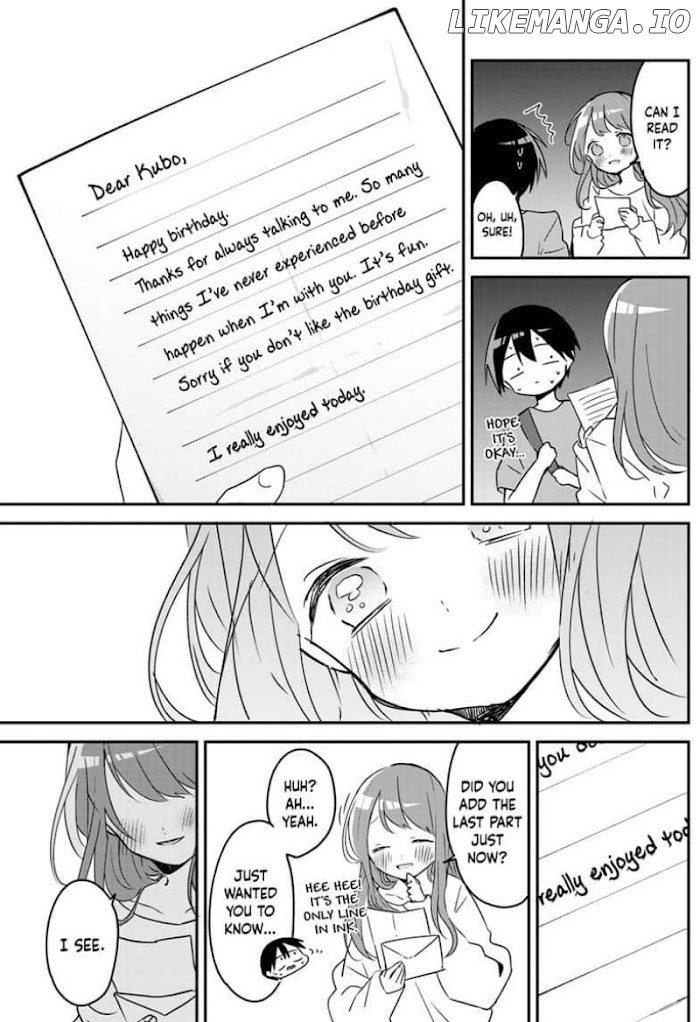 Kubo Won't Let Me Be Invisible chapter 94 - page 9