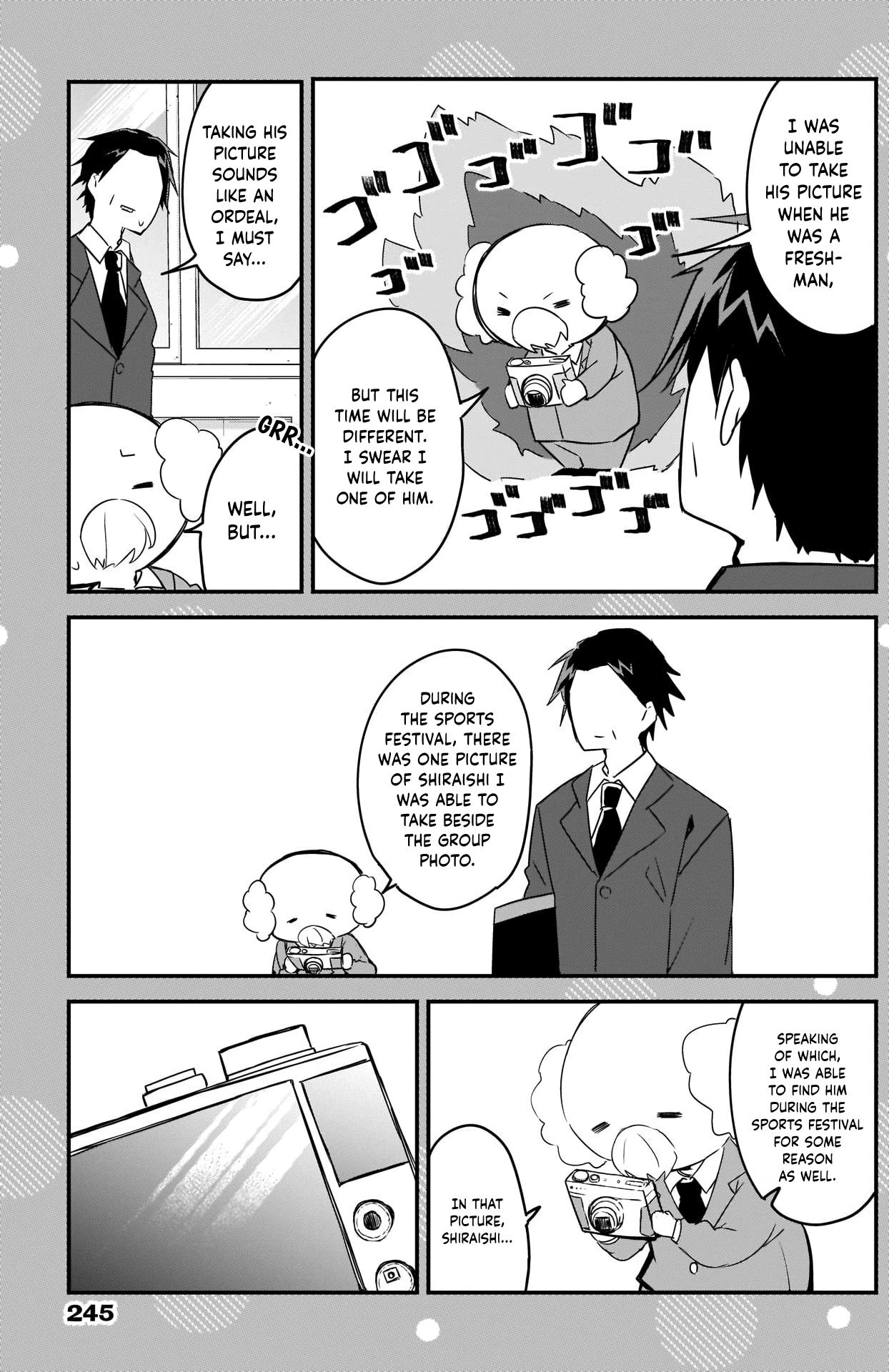 Kubo Won't Let Me Be Invisible chapter 78.5 - page 3