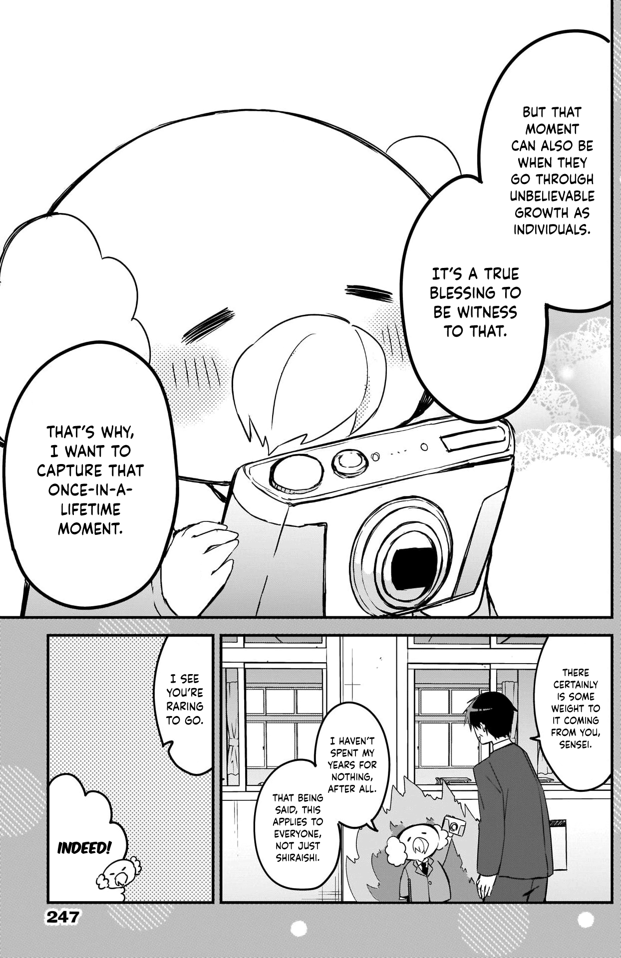 Kubo Won't Let Me Be Invisible chapter 78.5 - page 5
