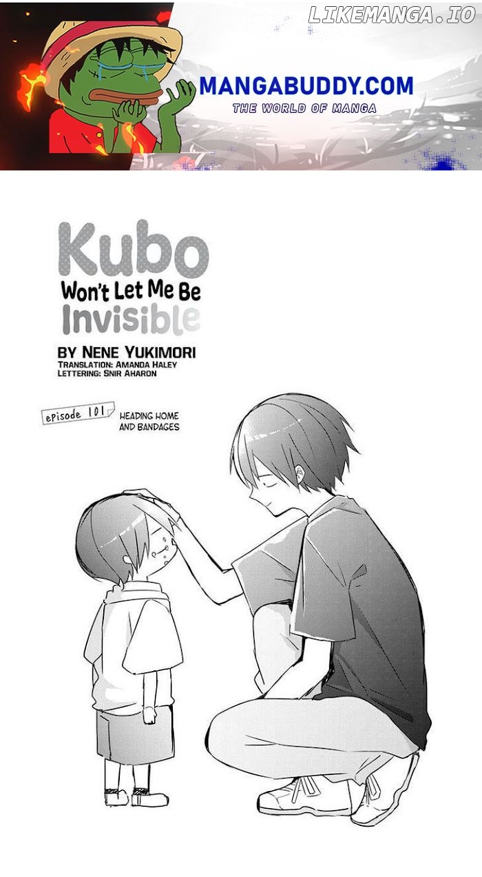 Kubo Won't Let Me Be Invisible chapter 101 - page 1