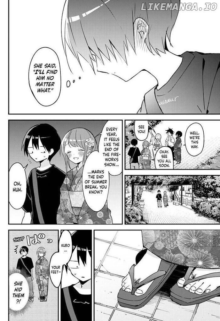 Kubo Won't Let Me Be Invisible chapter 101 - page 4