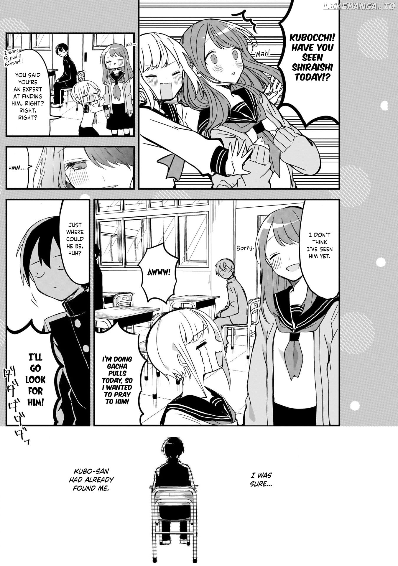 Kubo Won't Let Me Be Invisible chapter 10.5 - page 2