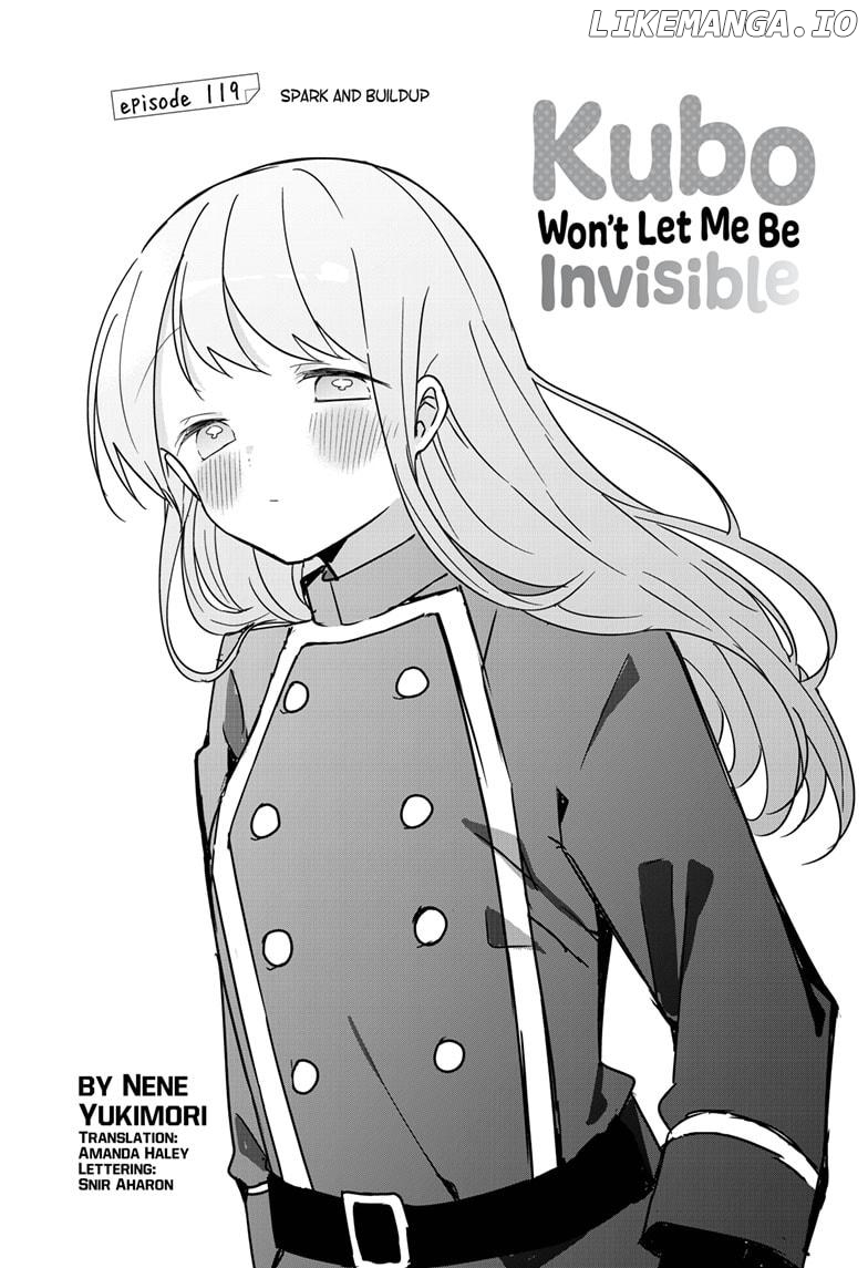 Kubo Won't Let Me Be Invisible chapter 119 - page 1