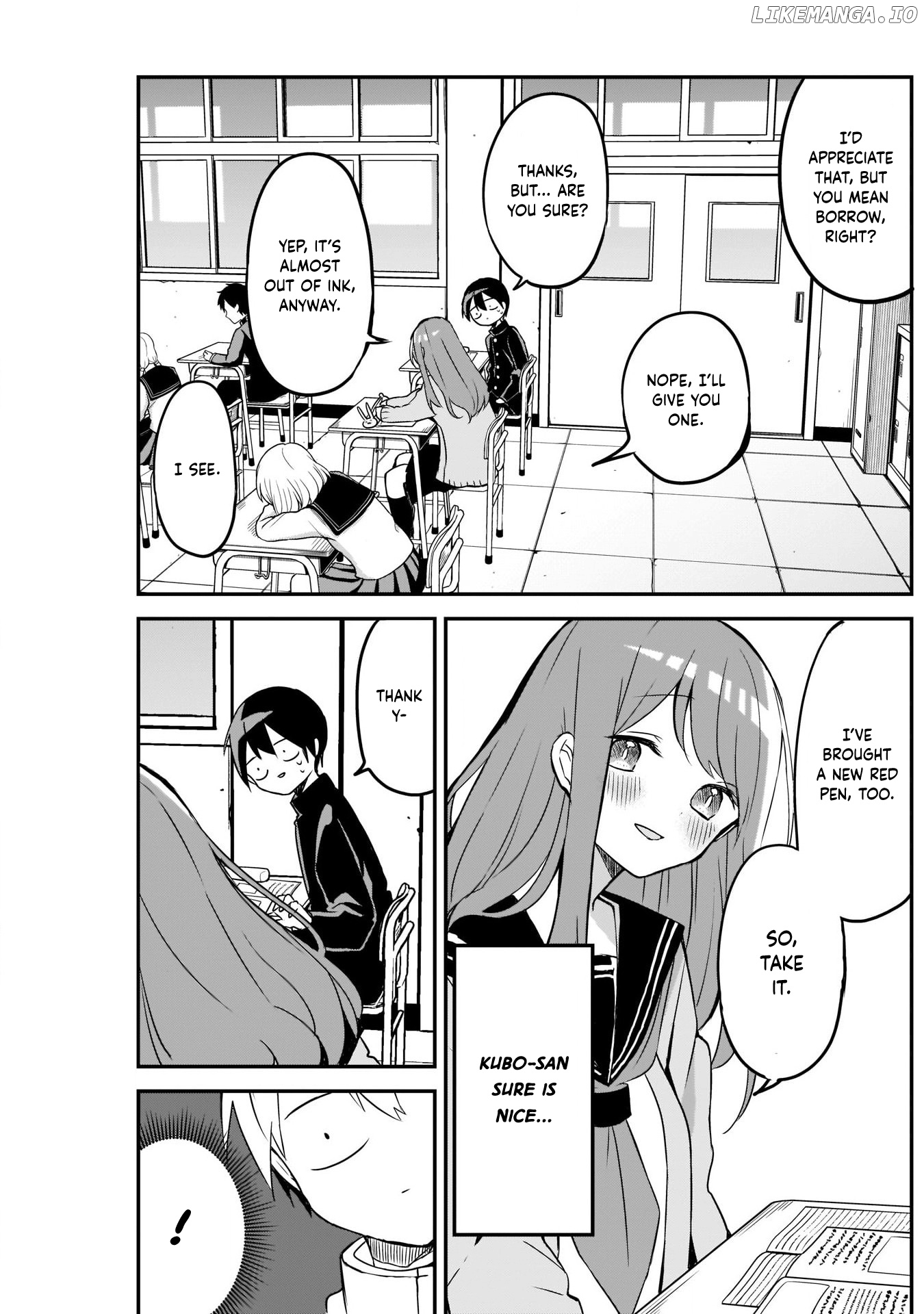 Kubo Won't Let Me Be Invisible chapter 26 - page 4