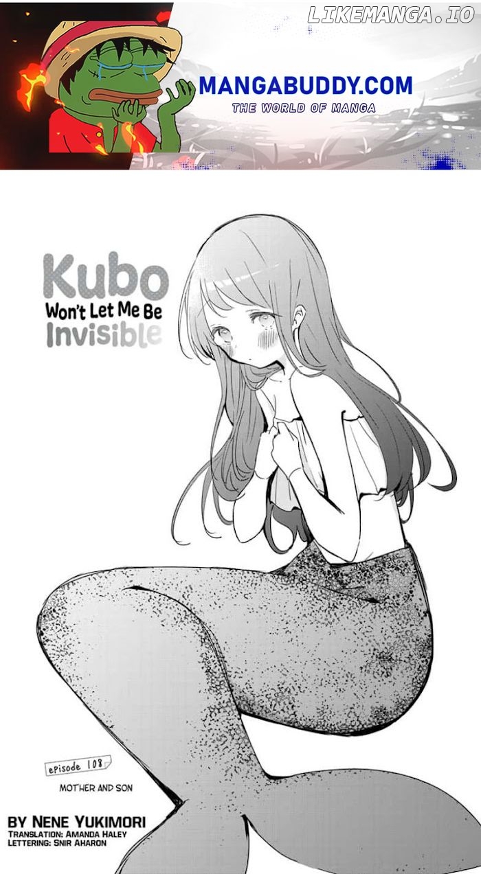 Kubo Won't Let Me Be Invisible chapter 108 - page 1