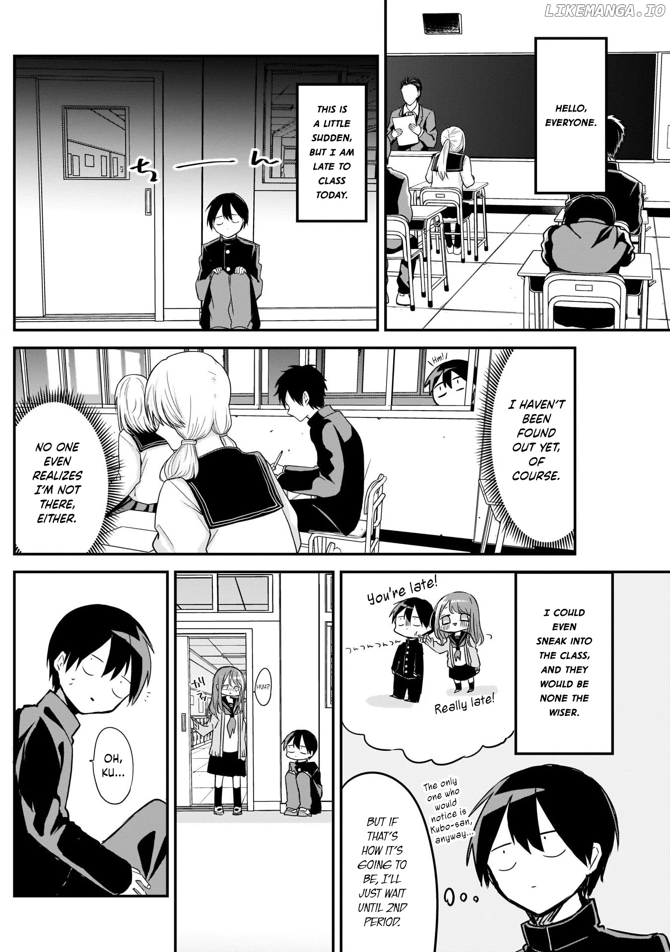 Kubo Won't Let Me Be Invisible chapter 22 - page 2