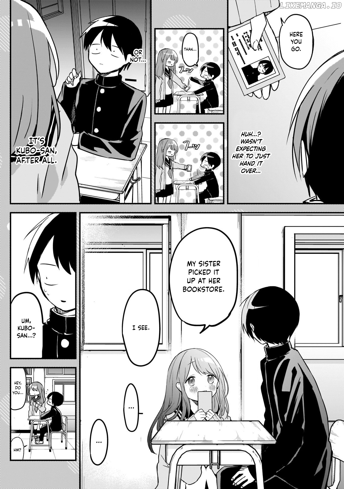 Kubo Won't Let Me Be Invisible chapter 21.5 - page 2