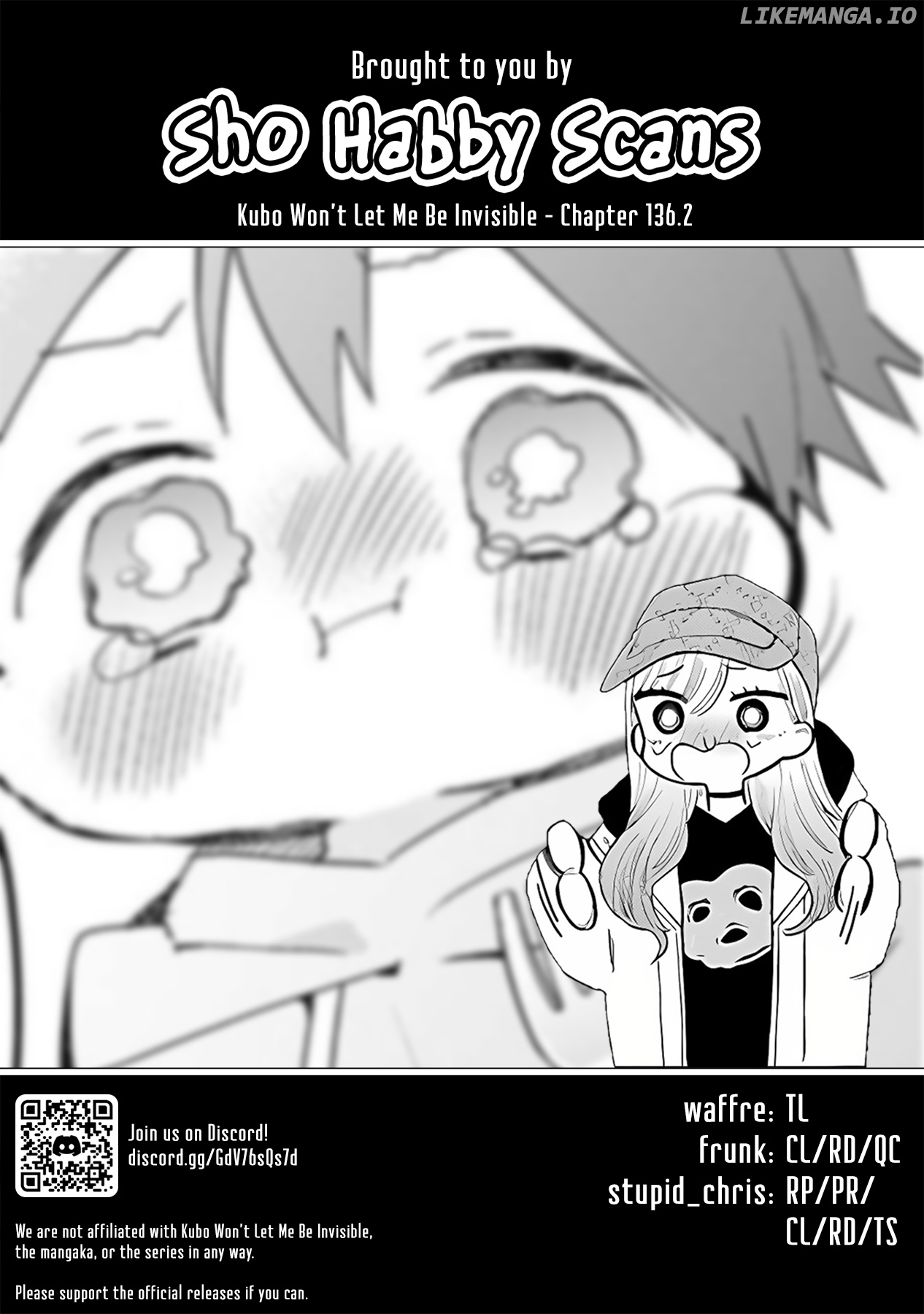 Kubo Won't Let Me Be Invisible chapter 136.2 - page 6