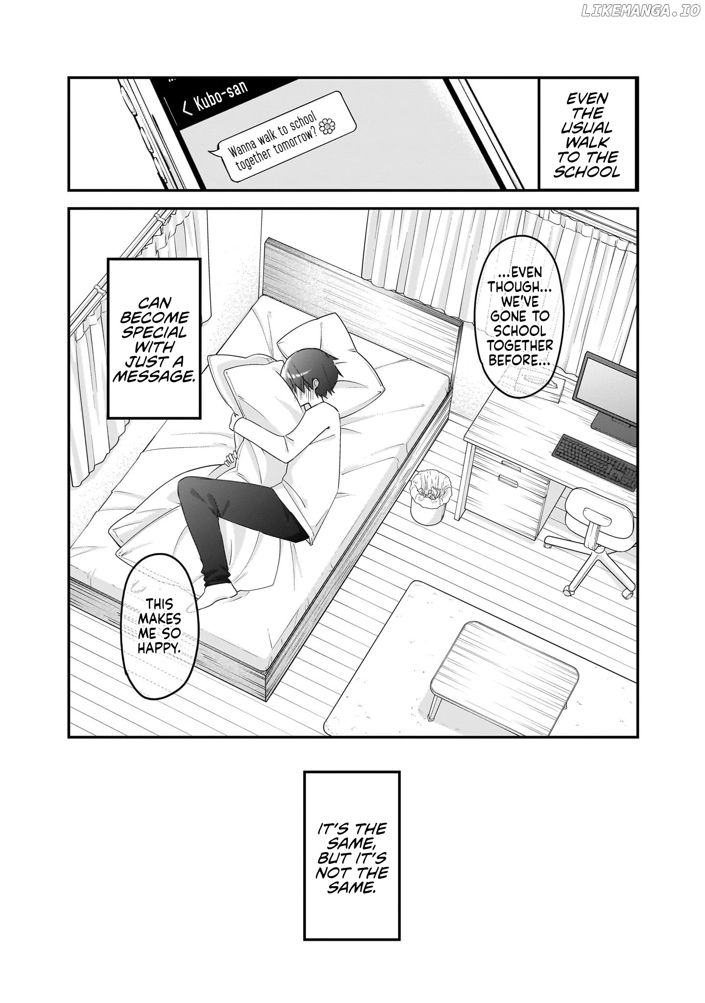 Kubo Won't Let Me Be Invisible chapter 145.1 - page 5