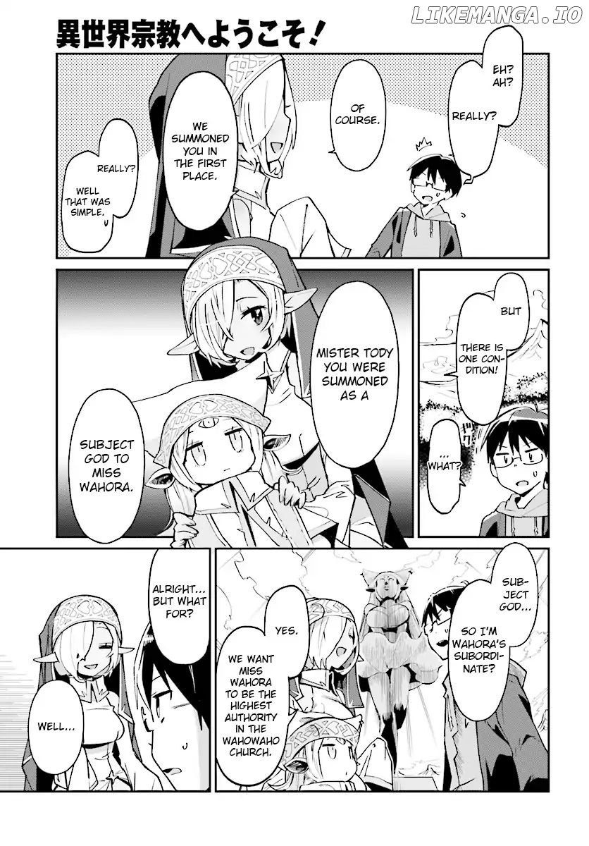 Welcome To Religion In Another World chapter 3 - page 3