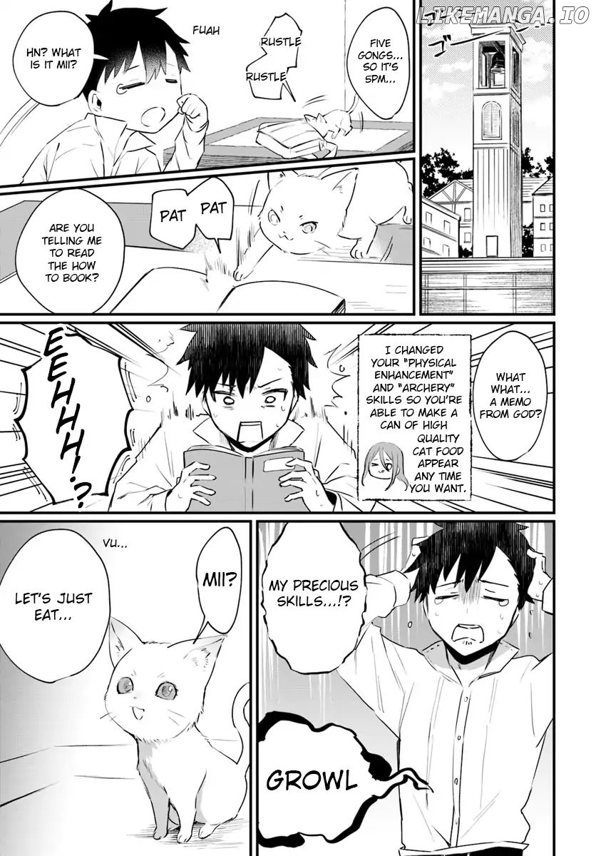 Kami neko Mii-chan to neko youhin shoukanshi no isekai funtouki chapter 1 - page 20